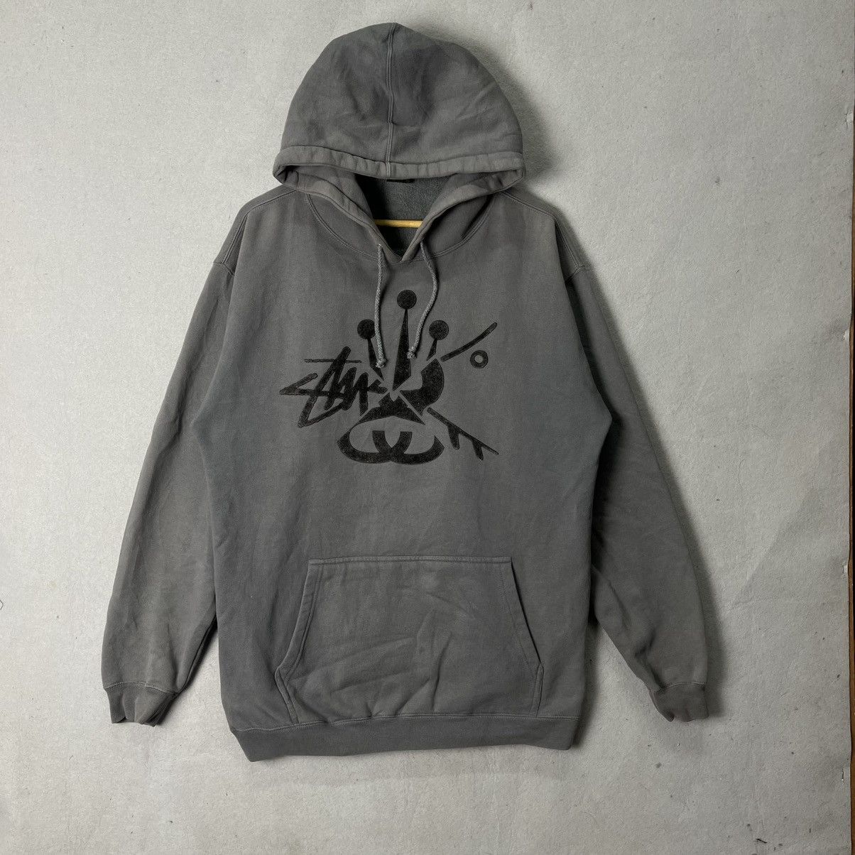 Stussy Stüssy Big Logo Graphic Hoodie – Made in U.S.A. Size US XL / EU 56 / 4 - 1 Thumbnail
