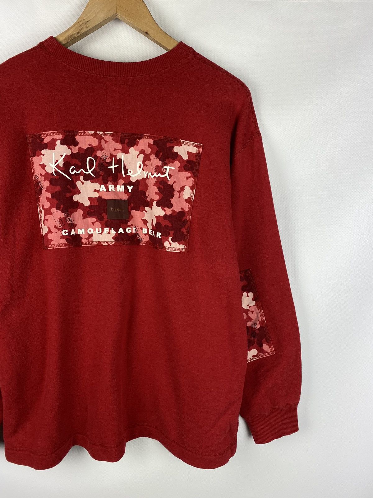 Japanese Brand × Karl Helmut Karl Helmut Pink House Bear Logo men’s sweatshirt Japan Size US M / EU 48-50 / 2 - 15 Thumbnail