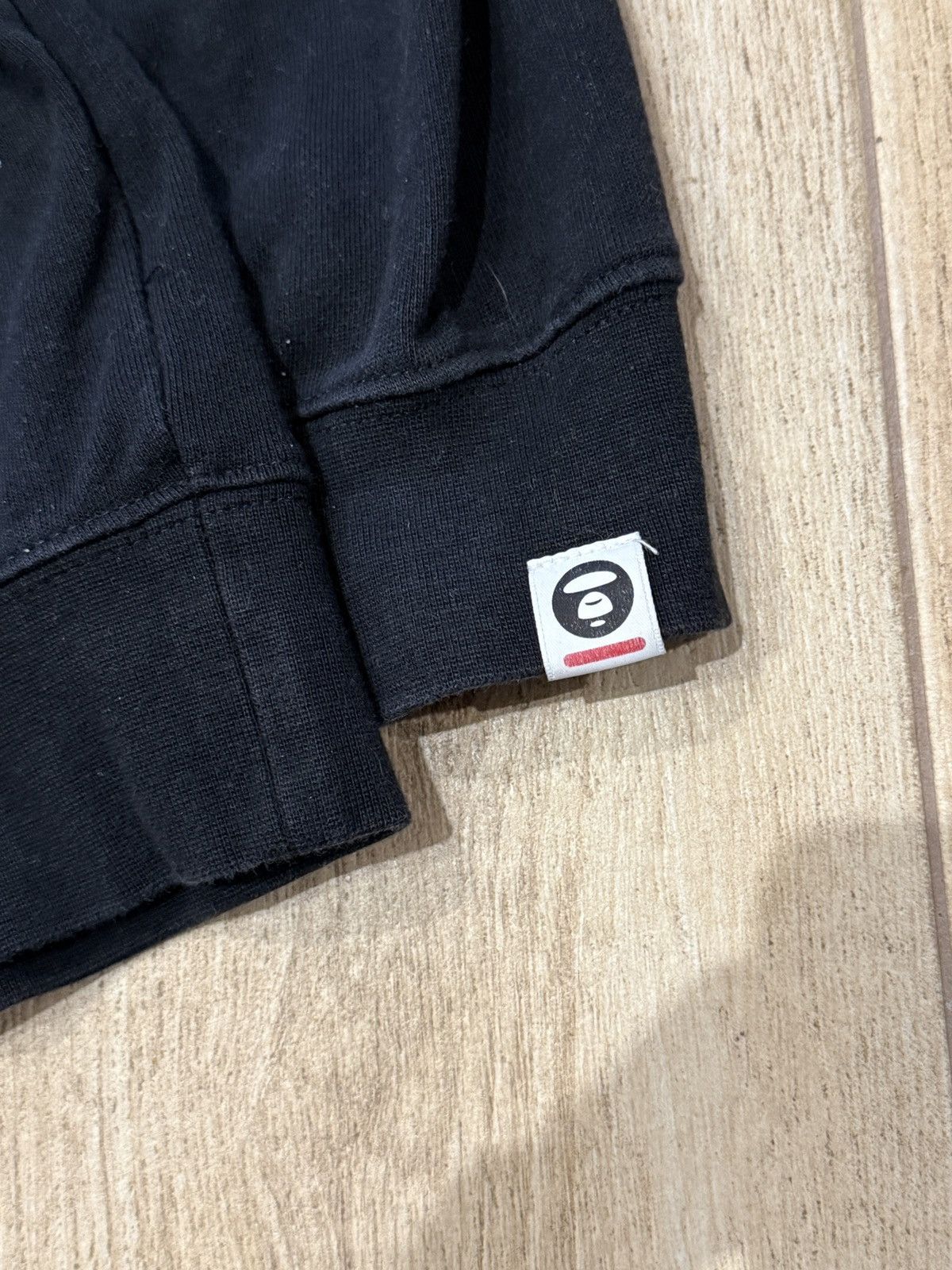 Aape Aape Now Japanese Hoodie blank basic bape vintage RARE Size US XL / EU 56 / 4 - 3 Thumbnail