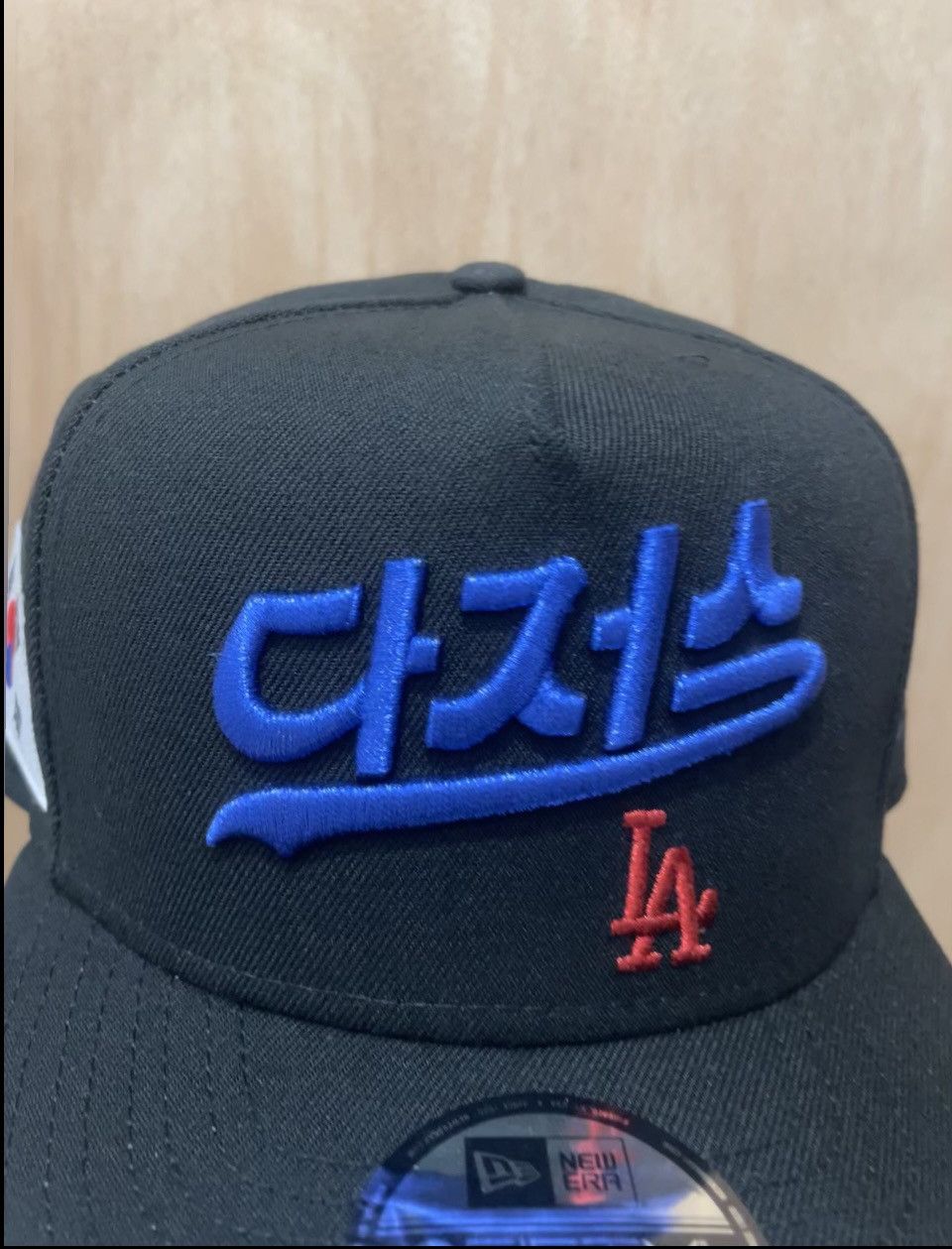 MLB Los Angeles dodgers Korean script new era SnapBack brand new Size ONE SIZE - 3 Thumbnail