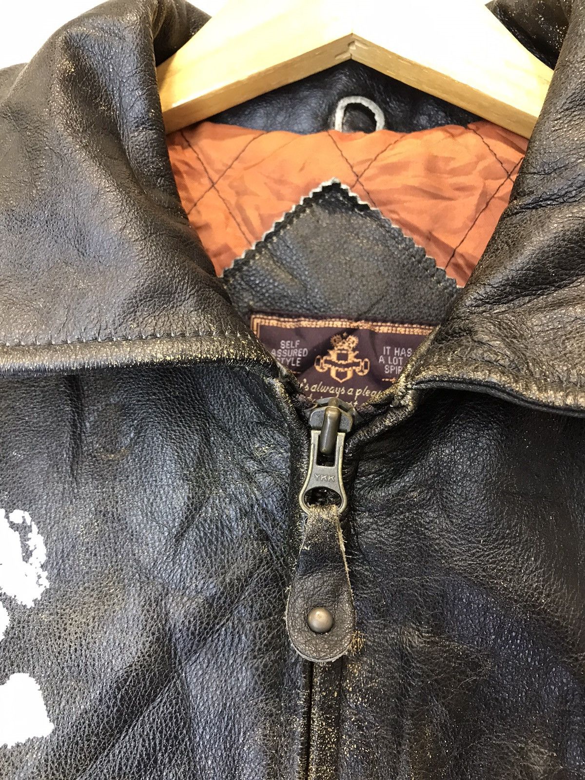 Other LEATHER JACKET PARK MILLER.CUSTOM CONVERGE Size US L / EU 52-54 / 3 - 9 Thumbnail