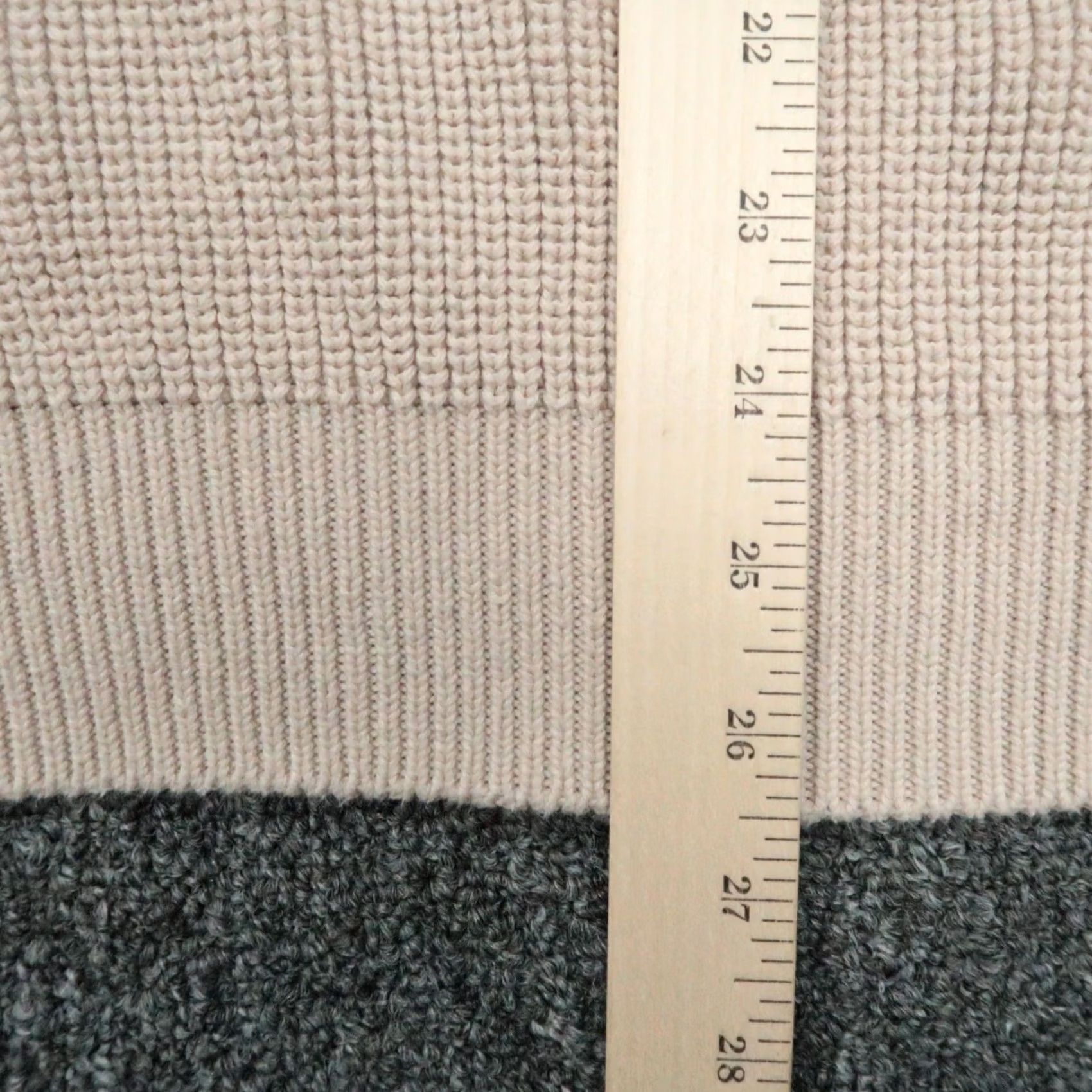 Orvis Orvis Sweater Mens XL Beige Tan Pullover 1/4 Zip Knit Mock Neck Long Sleeve Regular Size US XL / EU 56 / 4 - 7 Thumbnail