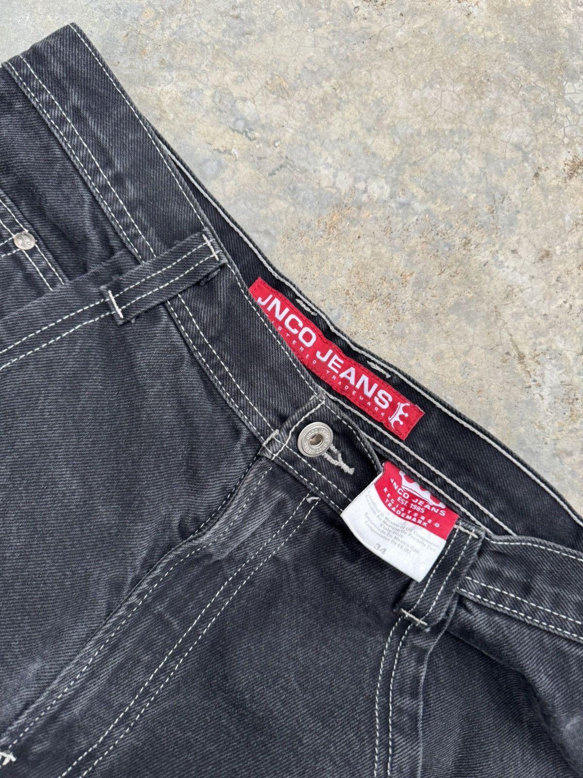 JNCO JNCO SNAKE JORTS JEANS VINTAGE Size US 34 / EU 50 - 4 Thumbnail