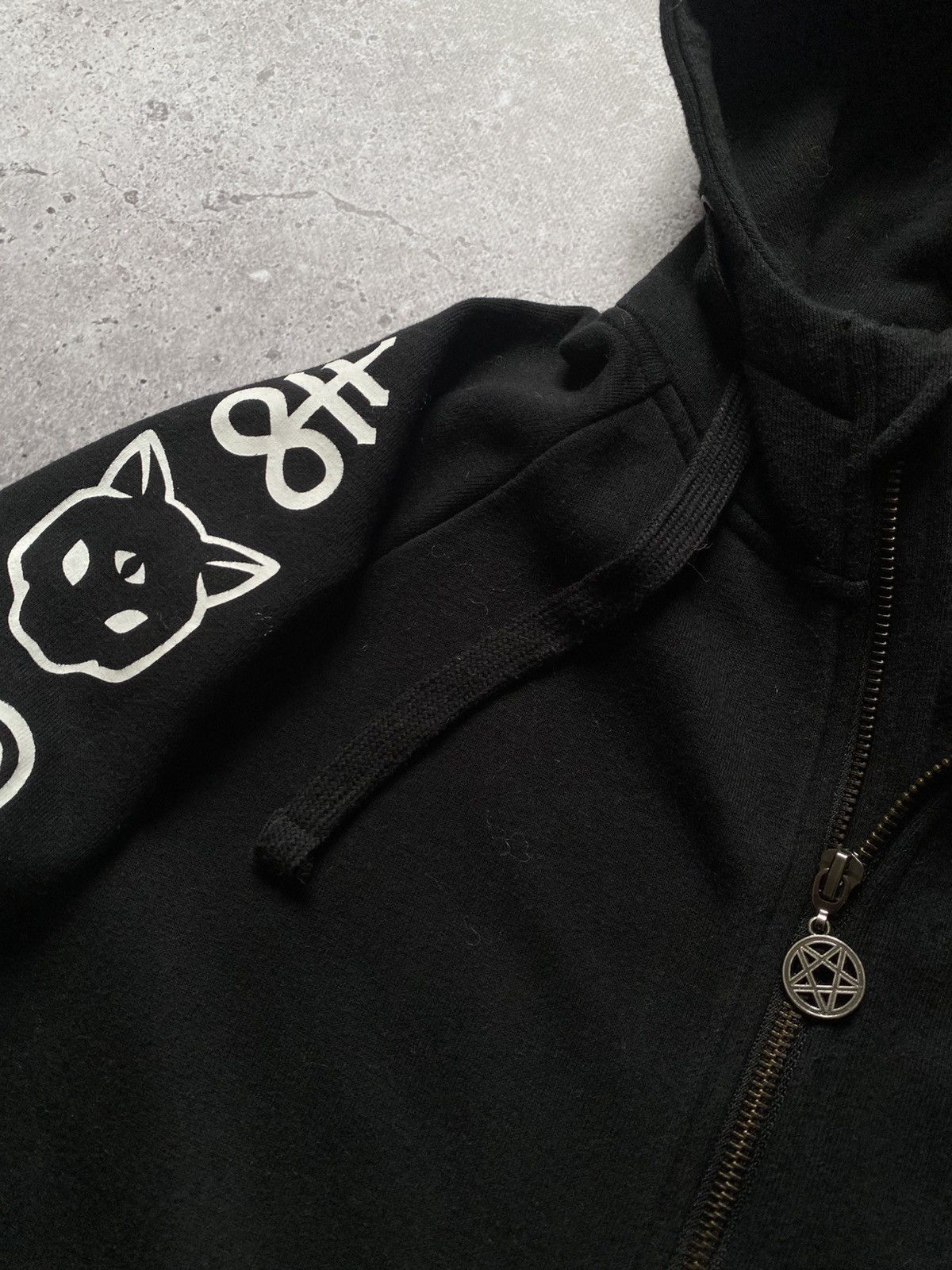 Japanese Brand Vintage Gothicana EMP Zip Hoodie Gothic Avant Garde Punk Y2K Size US M / EU 48-50 / 2 - 3 Thumbnail