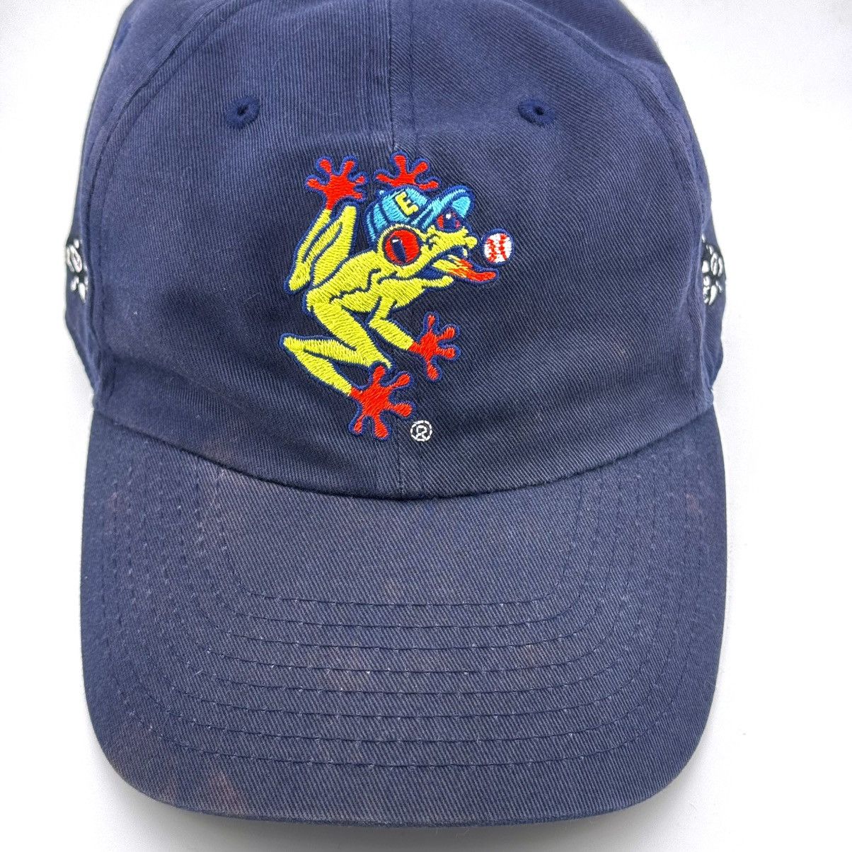 MLB Vtg Everett AquaSox Webbly Frog MiLB Mariners Affiliate Hat Size ONE SIZE - 7 Thumbnail