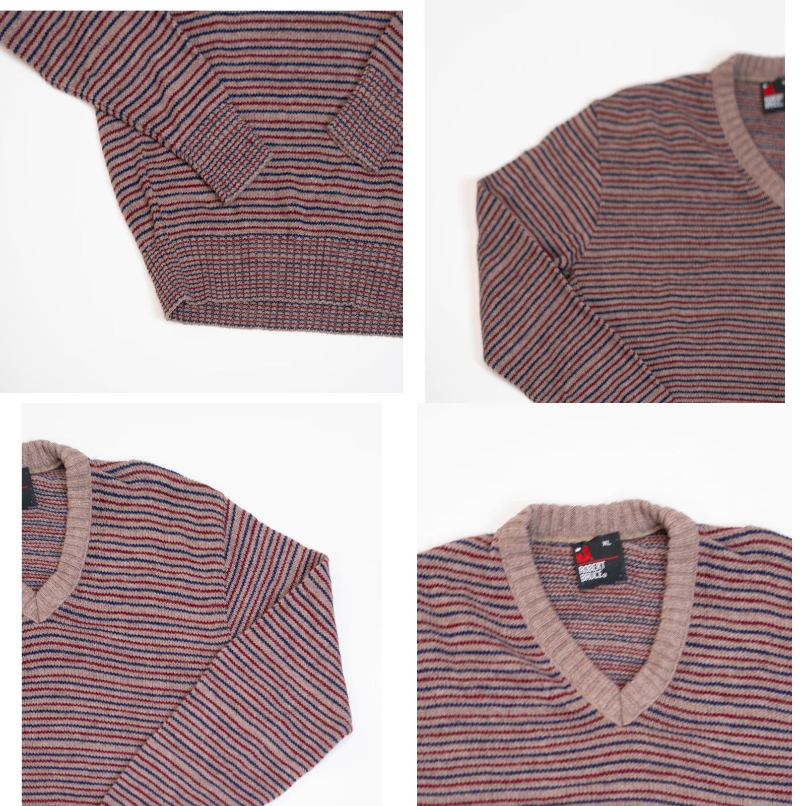 Vintage VINTAGE Robert Bruce Sweater Men’s XL Brown USA Pullover Golf 80s 90s Gramps Preppy Dad Vtg Grandpa VN Size US XL / EU 56 / 4 - 8 Thumbnail