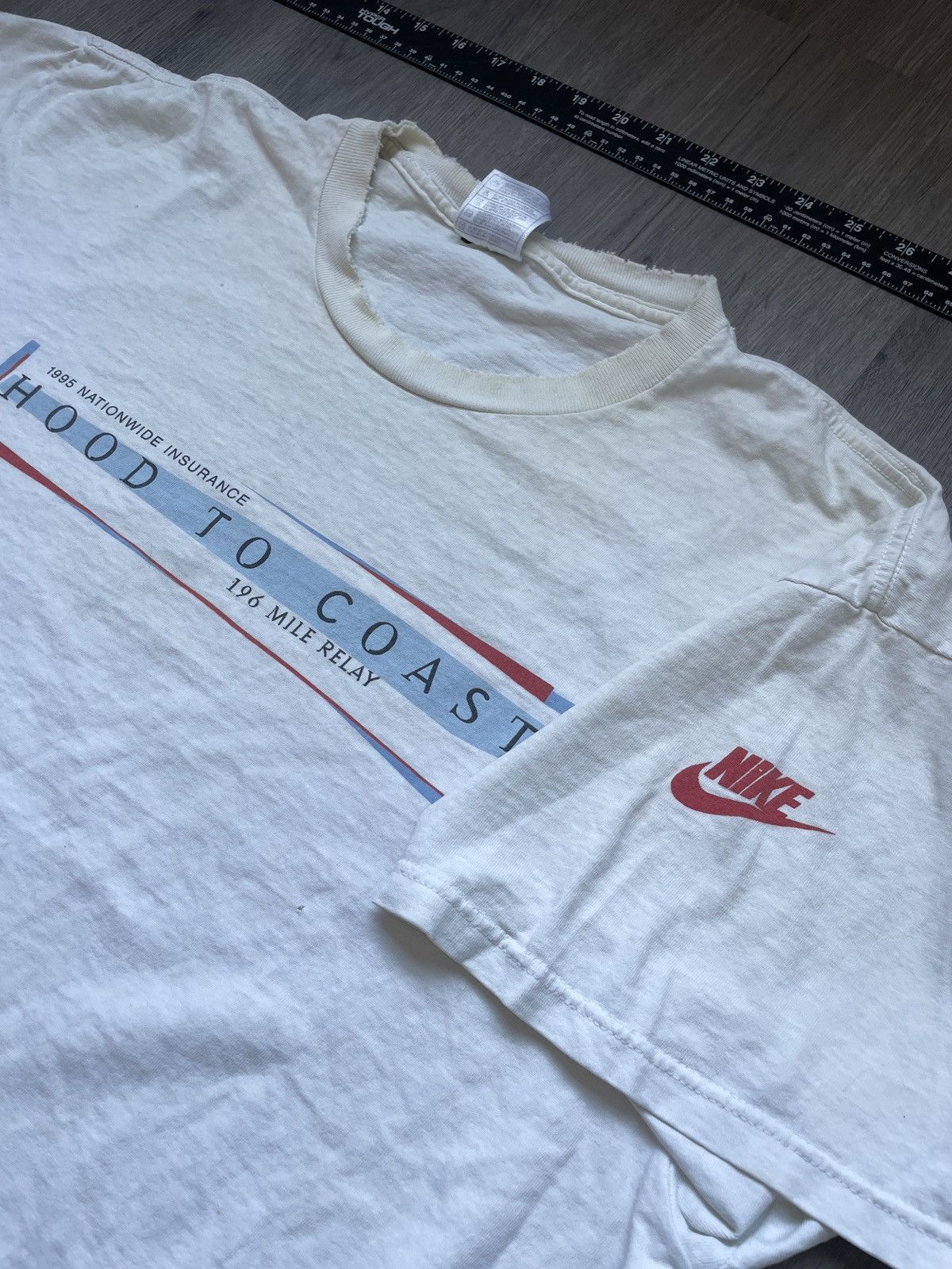 Nike Vintage 90’s Nike USA “Hood to Coast Relay” T-Shirt (Sz. L) Size US L / EU 52-54 / 3 - 5 Thumbnail