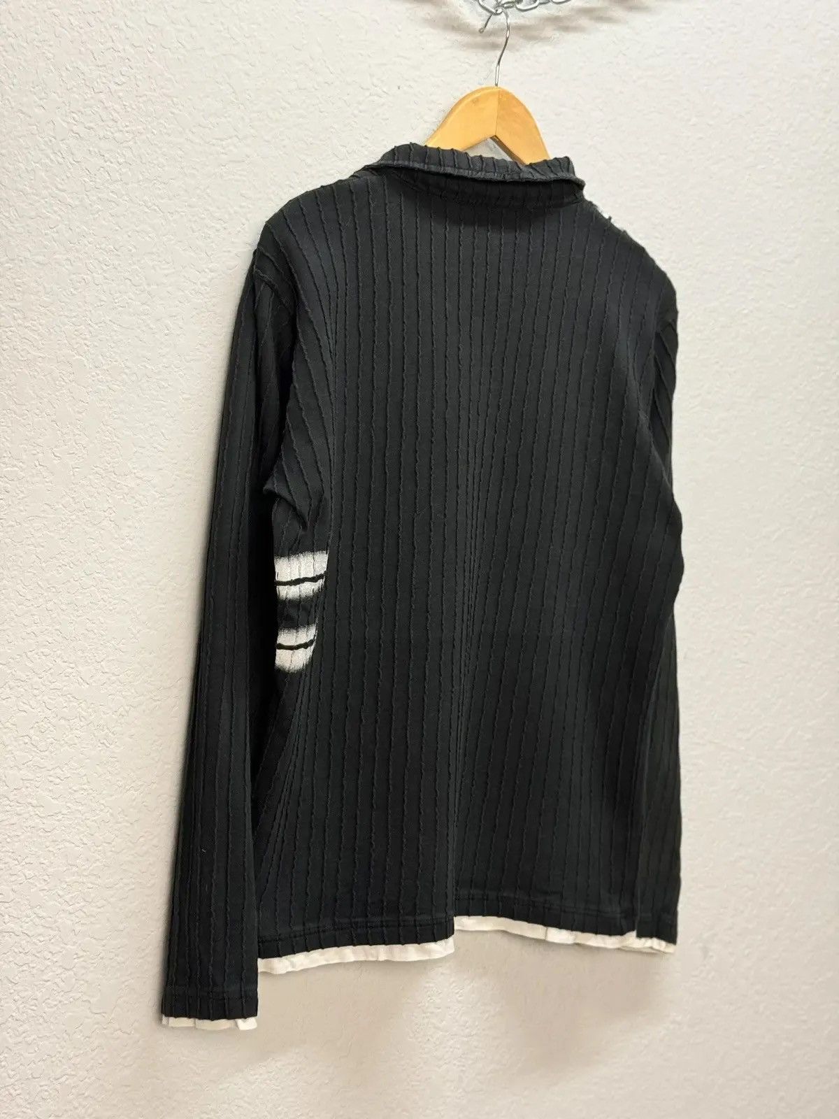 If Six Was Nine × Le Grande Bleu (L.G.B.) × Vintage VINTAGE SWEATER AVANT GARDE IF SIX WAS NINE STYLE GOTHIC Size US L / EU 52-54 / 3 - 9 Thumbnail