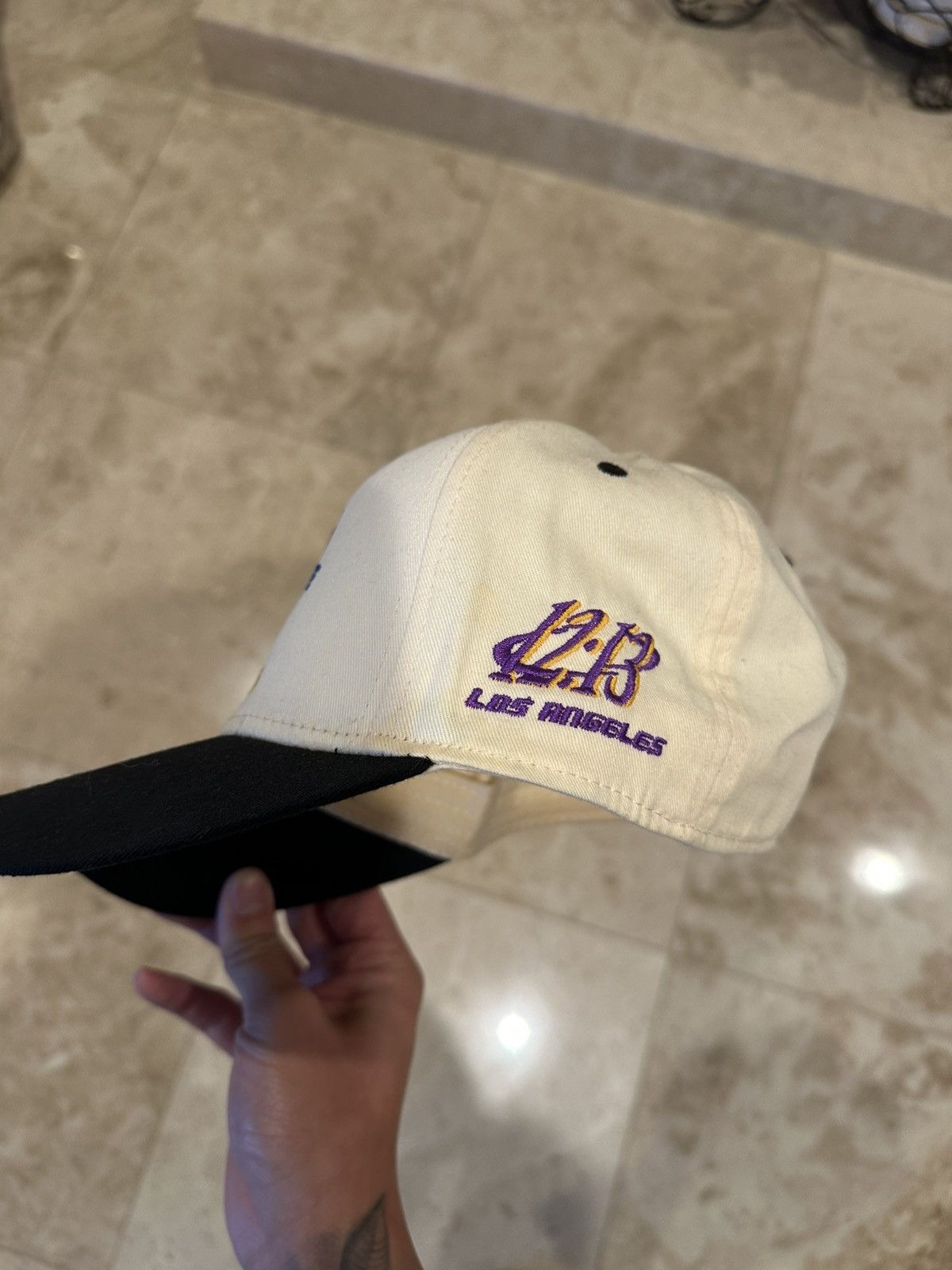 NBA 12 13 Lakers Kobe Bryant Snapback New Era Vintage Size ONE SIZE - 2 Thumbnail