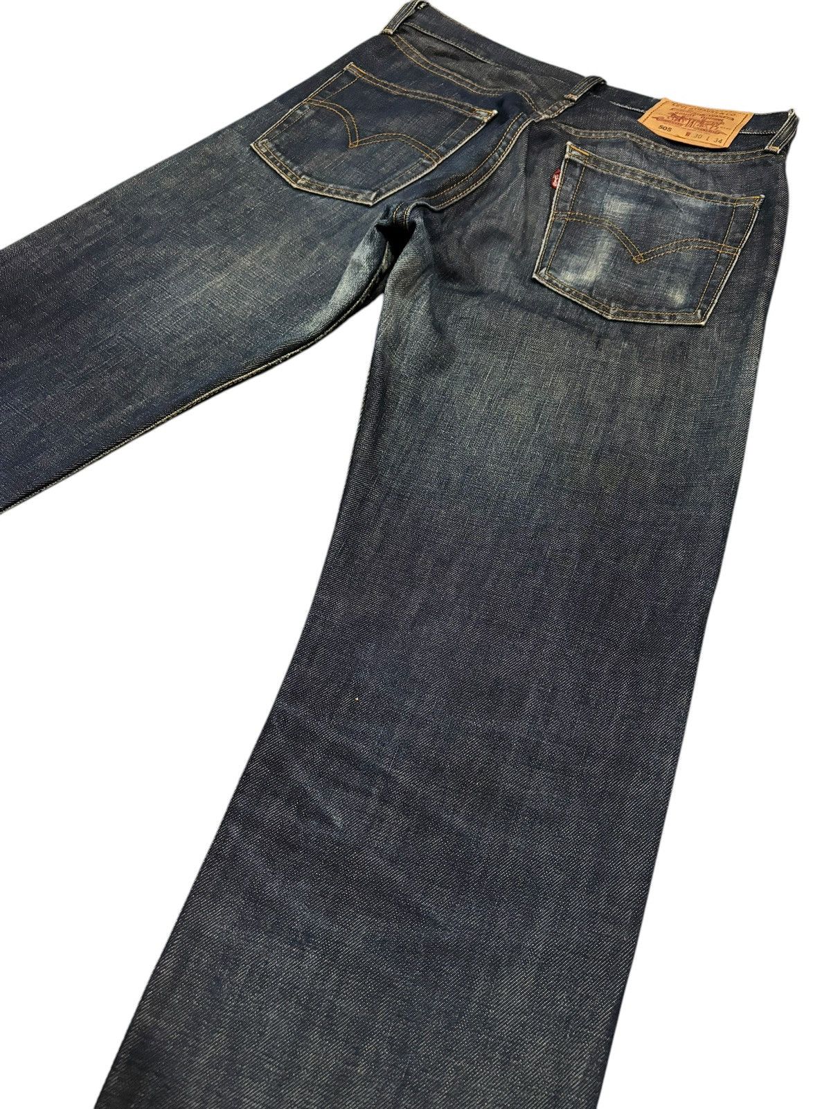 Levi's × Vintage Y2k Vintage Levi’s Lot 505 Faded Straight Cut Denim Jeans Size US 30 / EU 46 - 7 Thumbnail