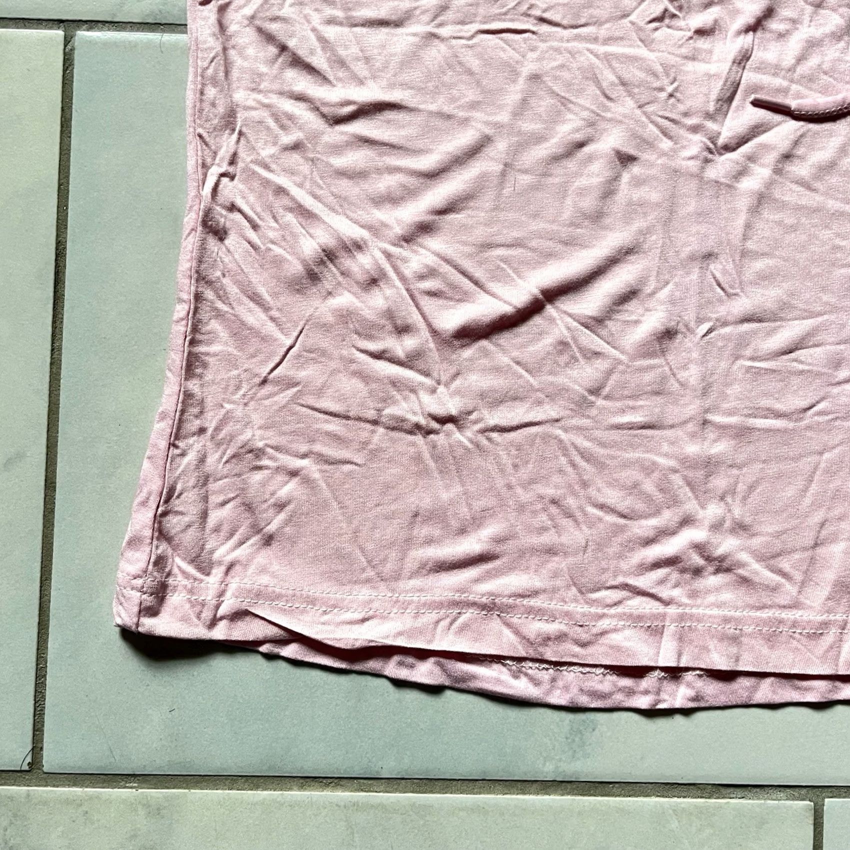 Bebe Bebe Tank Top Medium Pink Womens Stretch Fit Sleeveless V-Neck Pullover Cotton Spandex Easy Care 4 Seasons Regular Size M Size M / US 6-8 / IT 42-44 - 5 Thumbnail