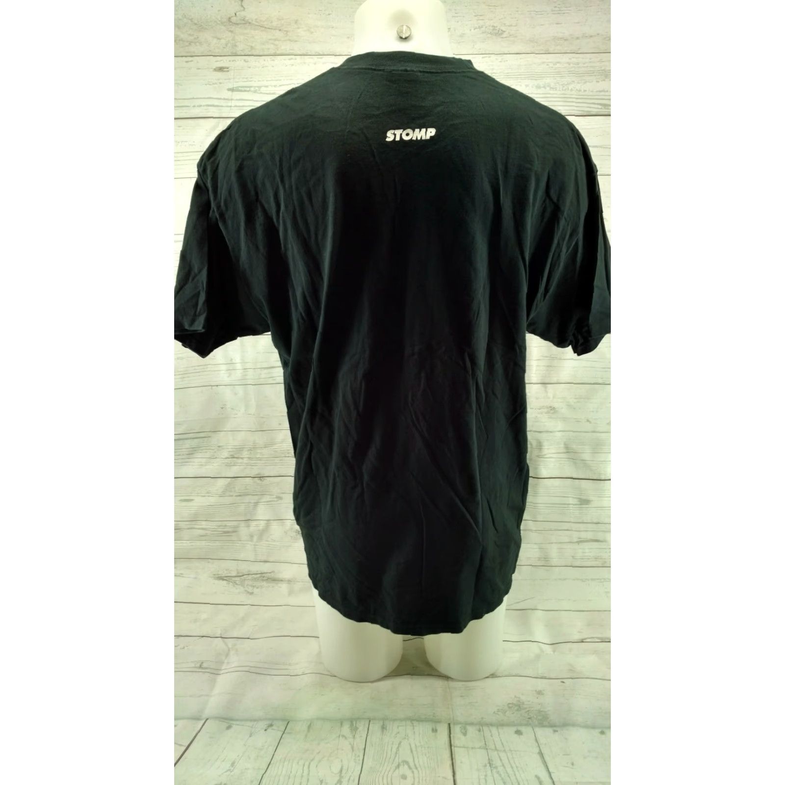 Vintage VINTAGE STOMP Music Group Band Tee Black Graphic T-Shirt Adult XL Shirt Mens Graphic Tee 90s Band Music Black XL Size US XL / EU 56 / 4 - 6 Thumbnail