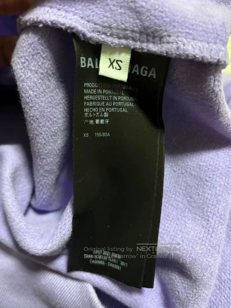 Balenciaga Balenciaga Double hook hooded sweatshirt, size XS Size US XS / EU 42 / 0 - 5 Thumbnail