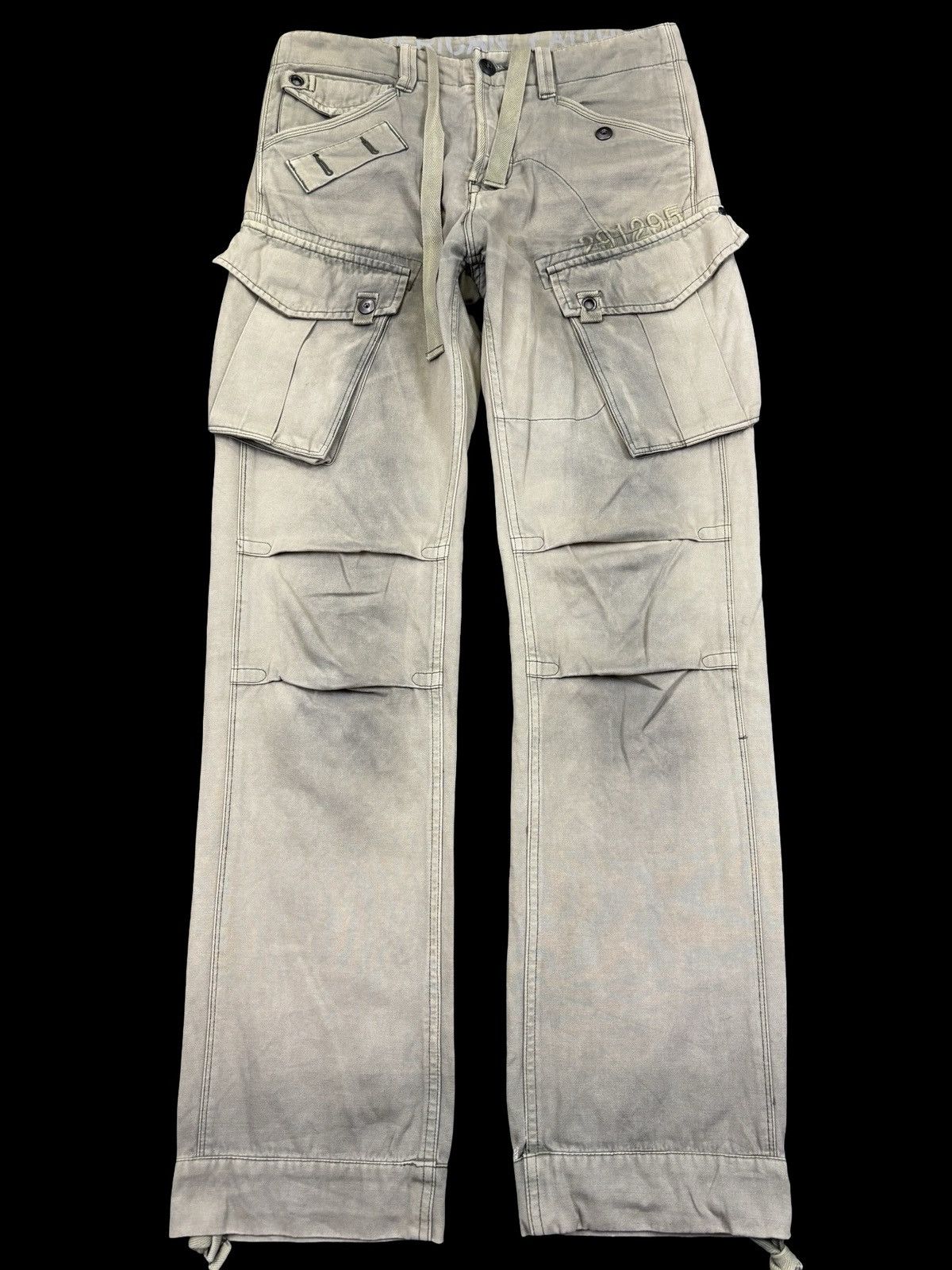 291295=Homme 💥Archival Artisan💥Very Rare 291295 Multipockets Pant F970 Size US 31 - 1 Thumbnail
