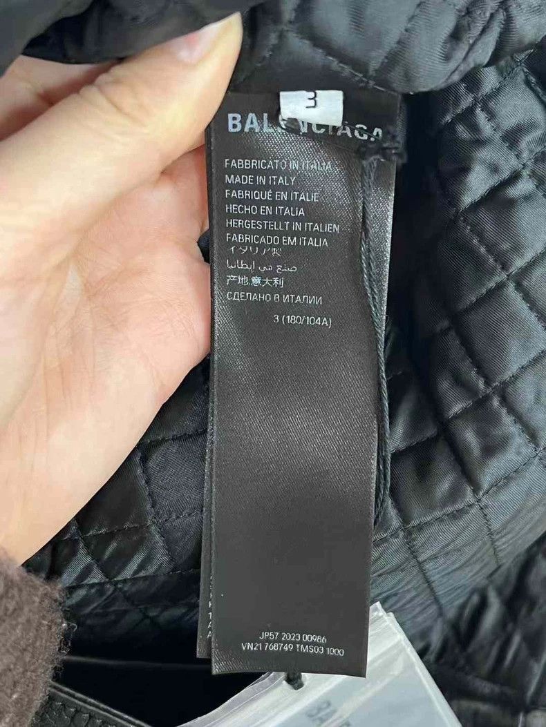 Balenciaga Balenciaga Winter Leather Jacket Size 3 Size US L / EU 52-54 / 3 - 5 Thumbnail