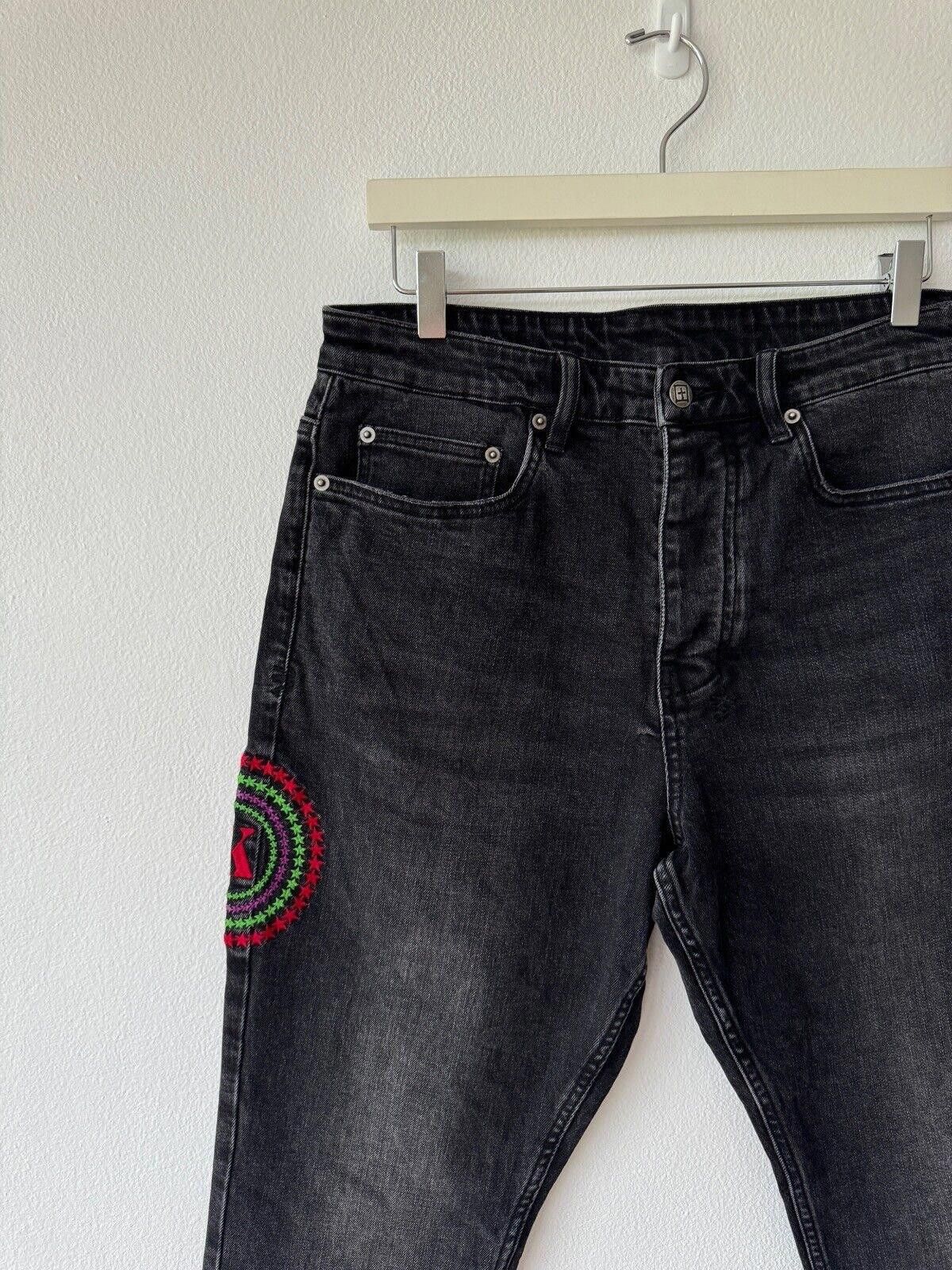 Ksubi new Ksubi mens denim jean wolfgang 32 static black grey slim Size US 32 / EU 48 - 4 Thumbnail