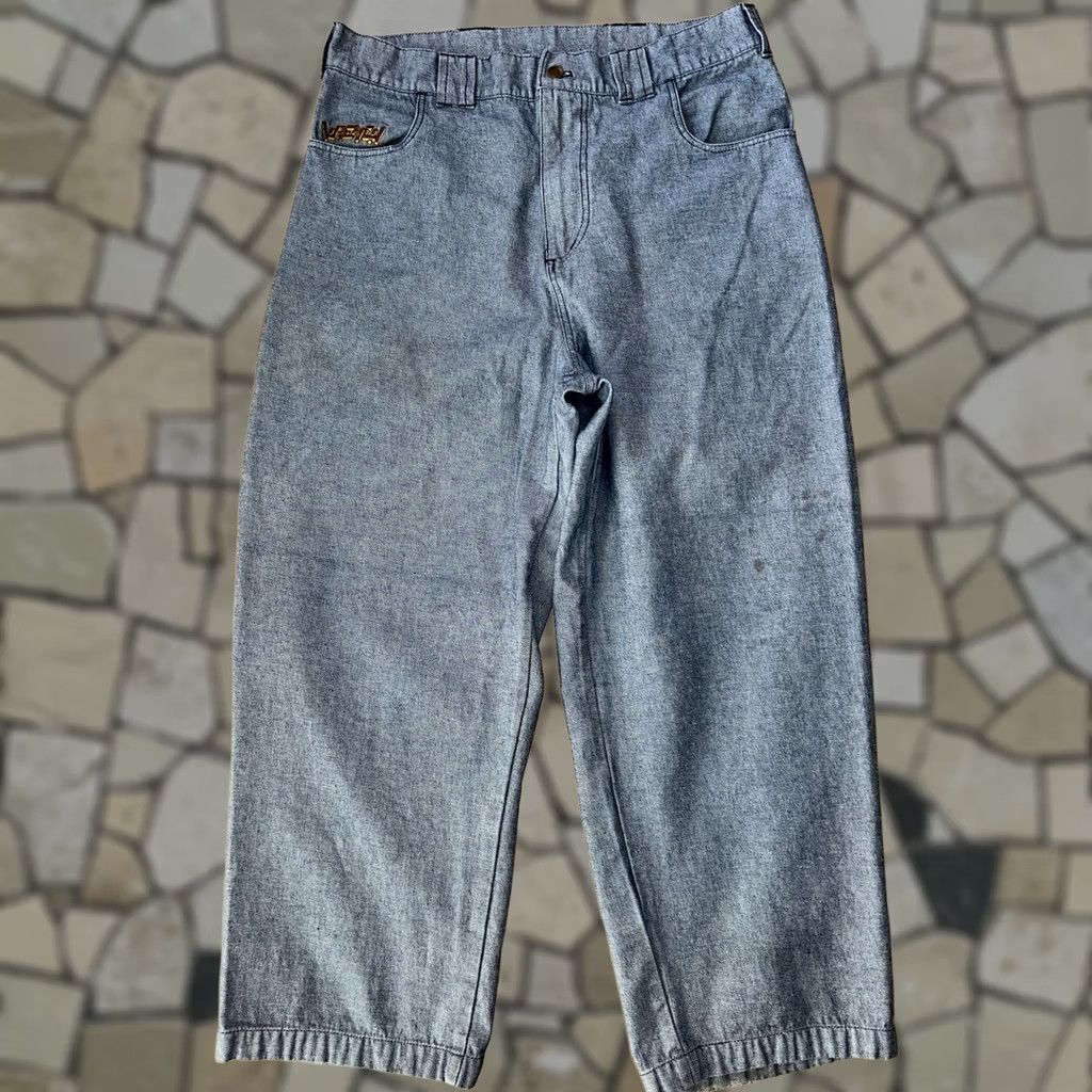 Denime VINTAGE Wrench Baggy Jeans Denim Blue 38x29 USA Made Men’s 38x29 Jeans Baggy Urban Skater 90s Mens Size US 38 / EU 54 - 1 Thumbnail