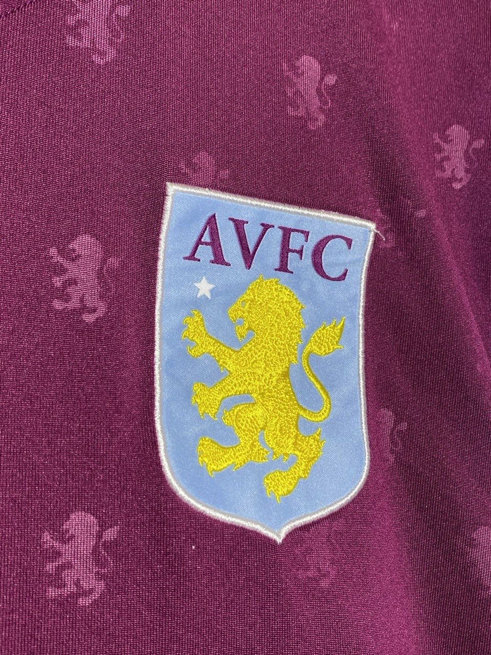 Under Armour Under Armour Aston Villa 2017/18 Home Football Shirt Jersey Size US L / EU 52-54 / 3 - 7 Thumbnail