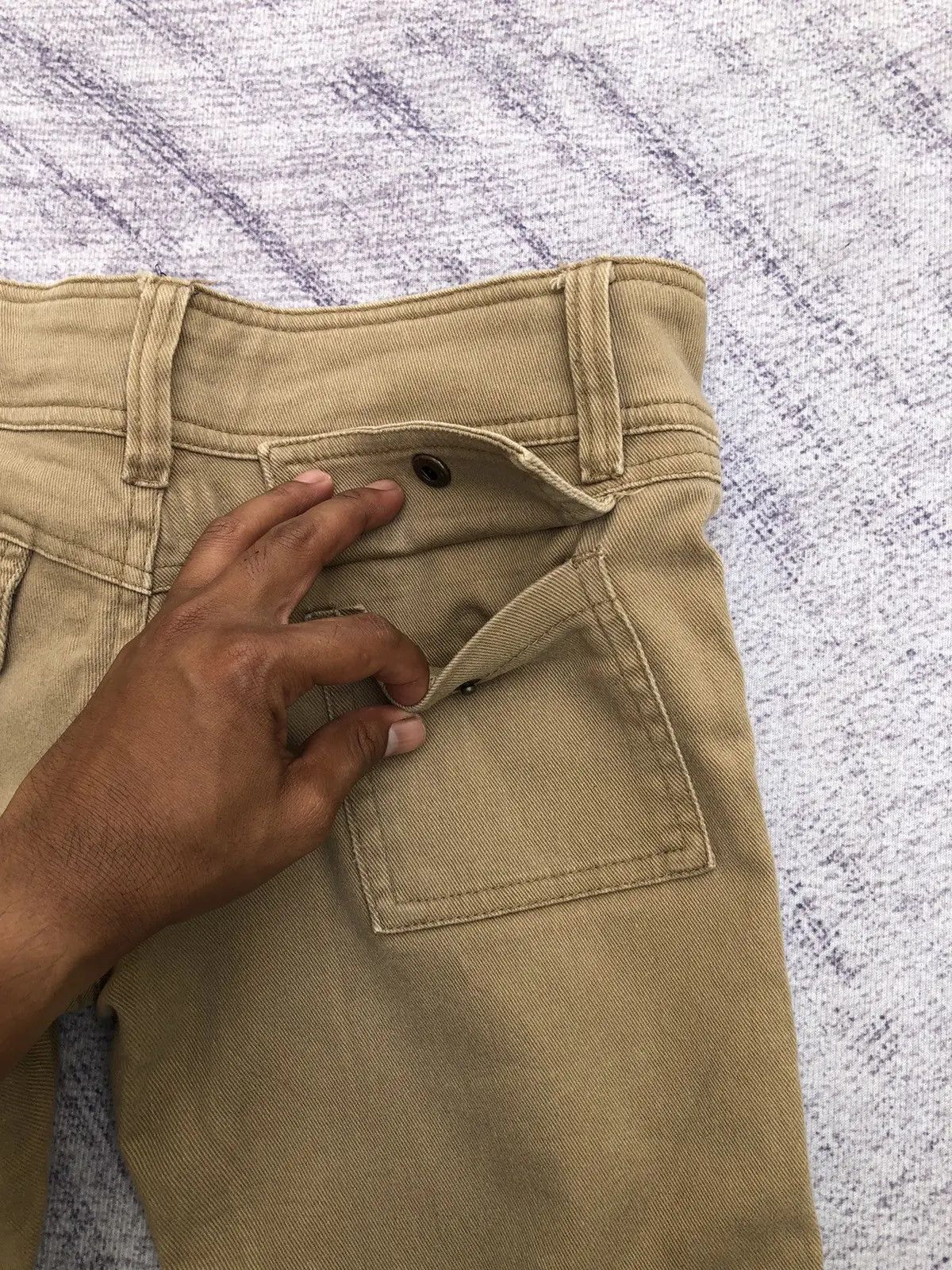 Designer × Japanese Brand Cargo Pants Fantastic & Forever 8 Pocket Skinny Fit Size US 28 / EU 44 - 12 Thumbnail