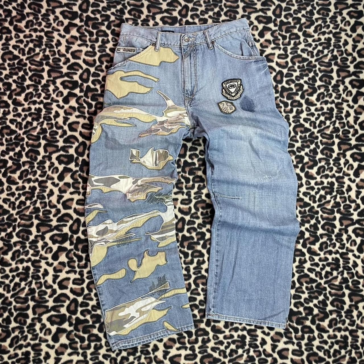 Ecko Unltd. insane Ecko Unltd. camo denim baggy jeans Size US 32 / EU 48 - 1 Thumbnail