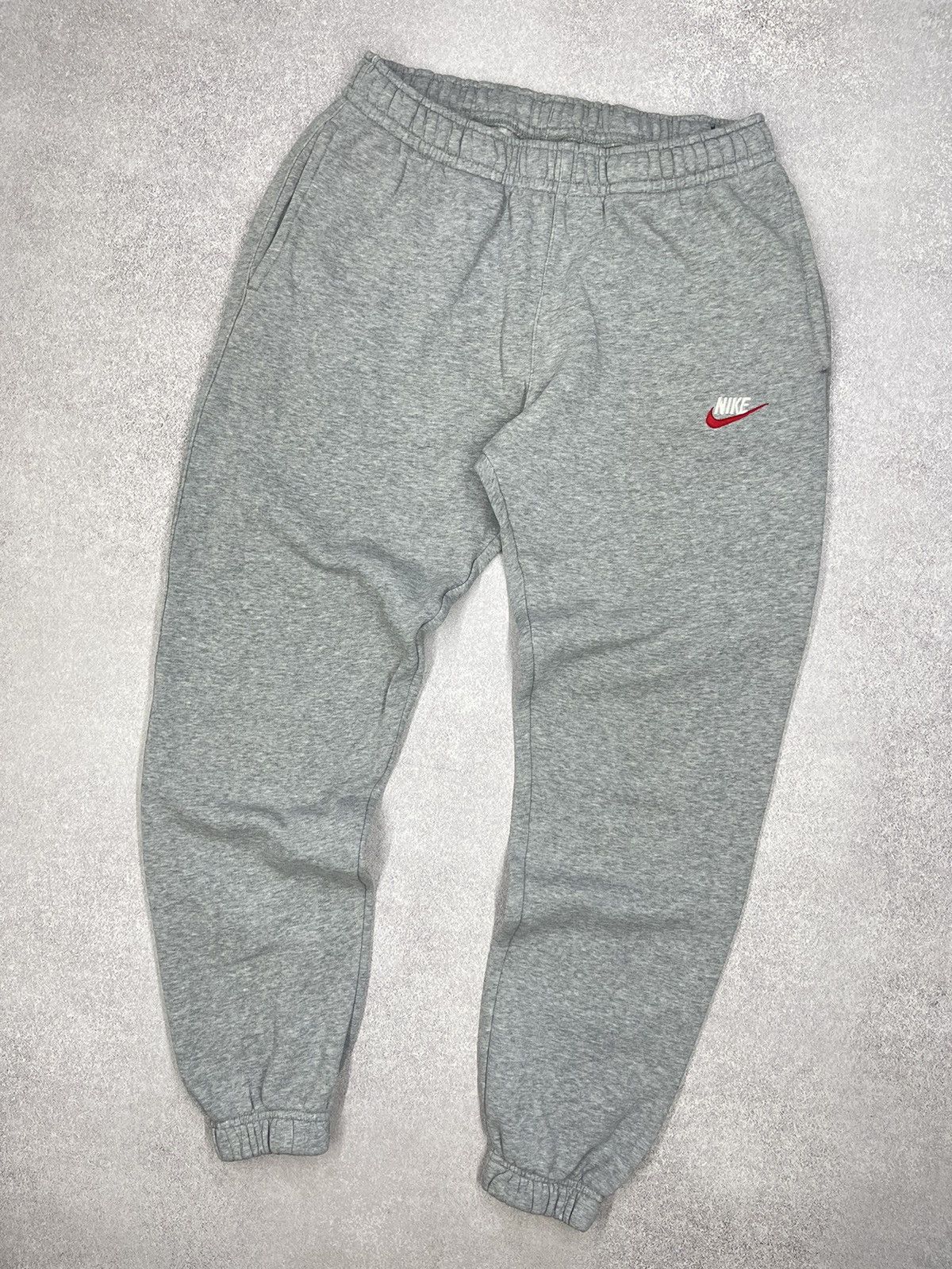 Vintage Nike Basic Grey Sweatpants Small Swoosh Y2K ACG TN
