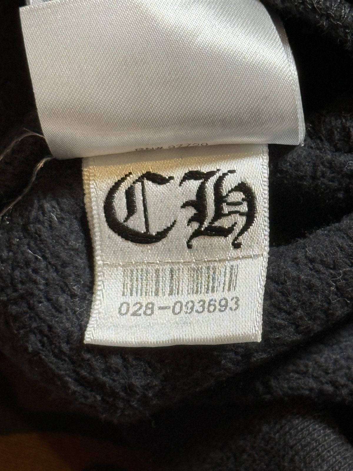 Chrome Hearts Chrome Hearts Black Script Pullover Hoodie Size US L / EU 52-54 / 3 - 10 Thumbnail