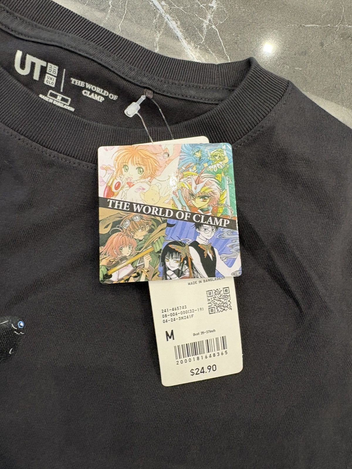 Uniqlo NWT Uniqlo World Of Clamp Manga Anime T Shirt Grey Medium Size US M / EU 48-50 / 2 - 3 Thumbnail