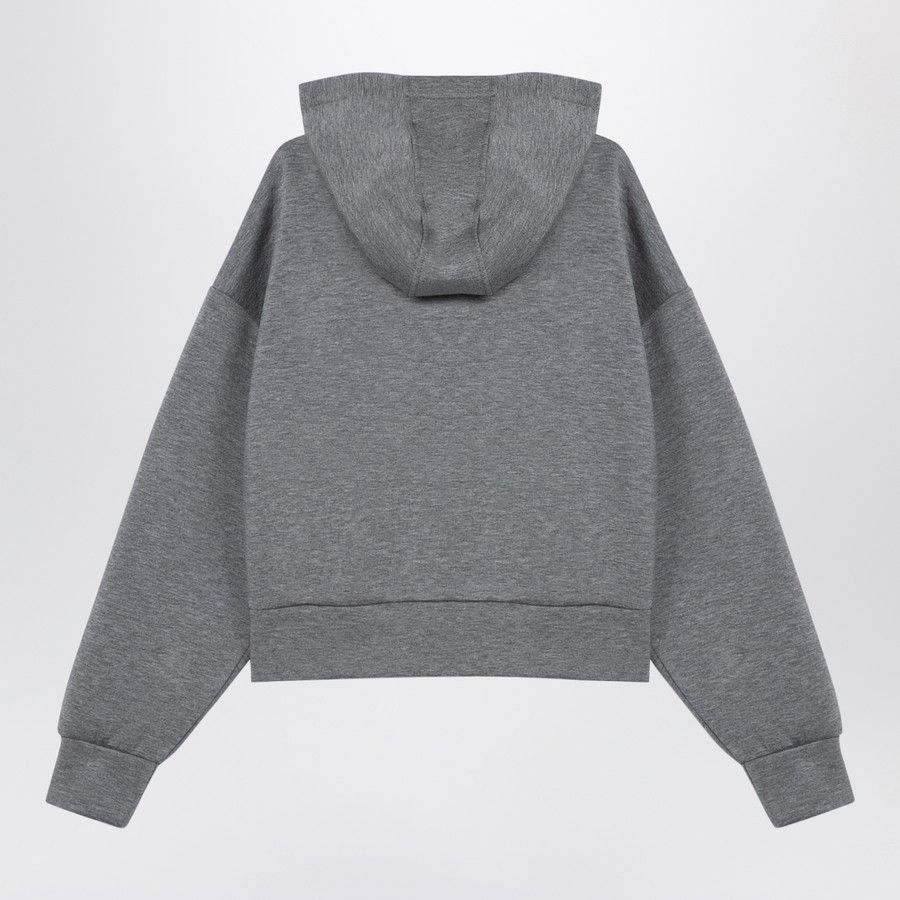 Gucci o1d2blof0824 Viscose Jersey Hoodie in Grey Size S / US 4 / IT 40 - 2 Thumbnail
