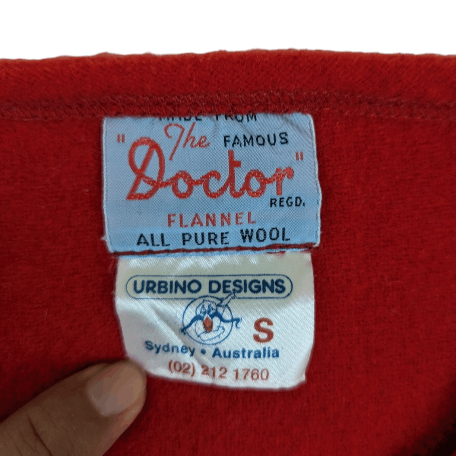 Man Made In Australia Vintage 90's THE DOCTOR Australia Wool Button Up Polo Shirt Size US S / EU 44-46 / 1 - 6 Thumbnail