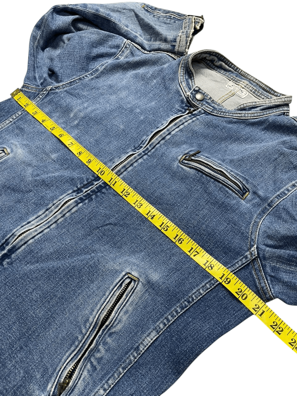Eternal Vintage Eternal Biker Denim Jacket Size US M / EU 48-50 / 2 - 7 Thumbnail