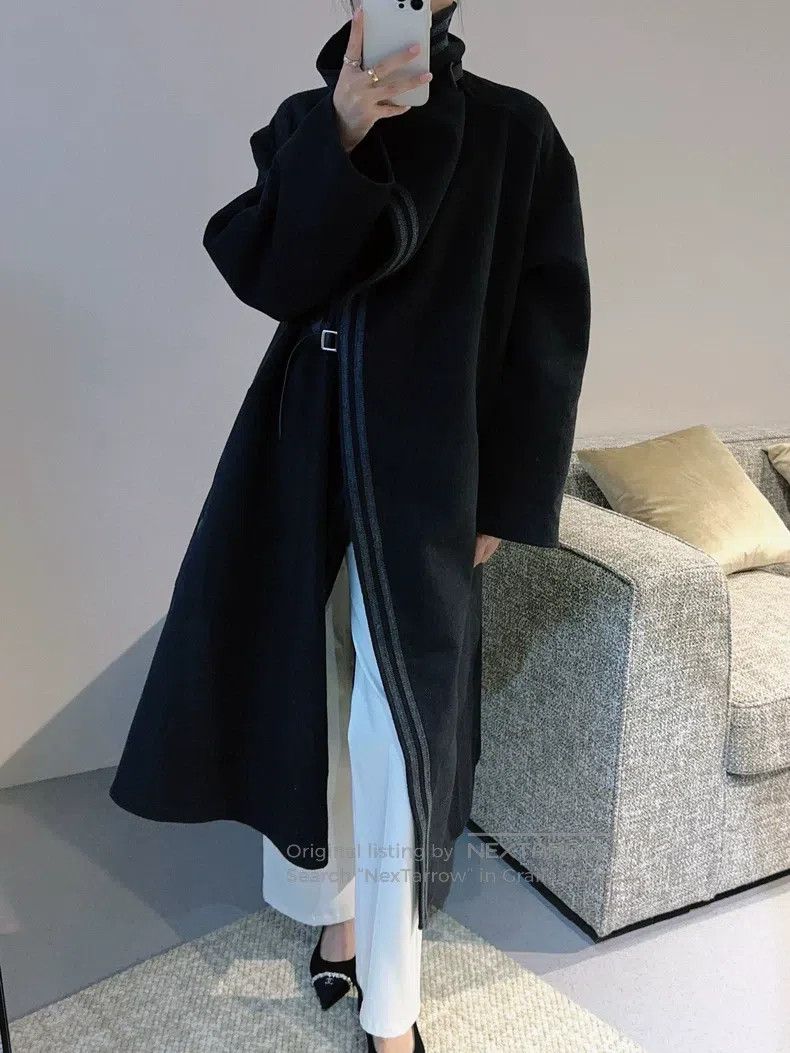Hermes Hermes Long Grey Winter Coat Size XS / US 0-2 / IT 36-38 - 7 Thumbnail