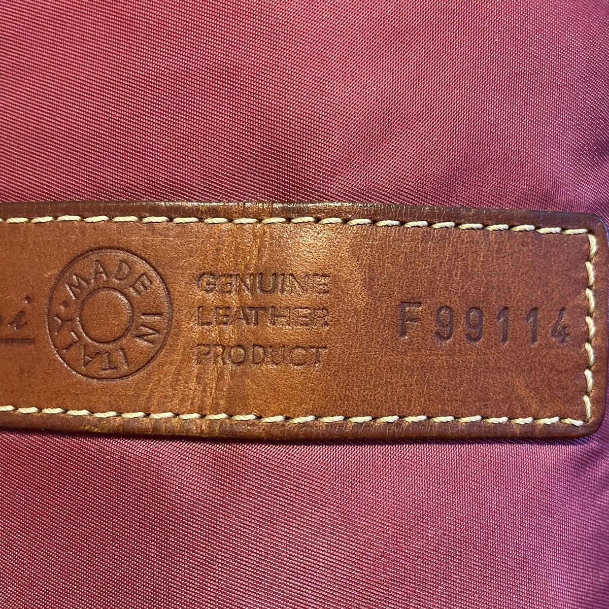 Felisi Felisi Canvas Trim by Leather Crossbody Made in Italy Size ONE SIZE - 11 Thumbnail