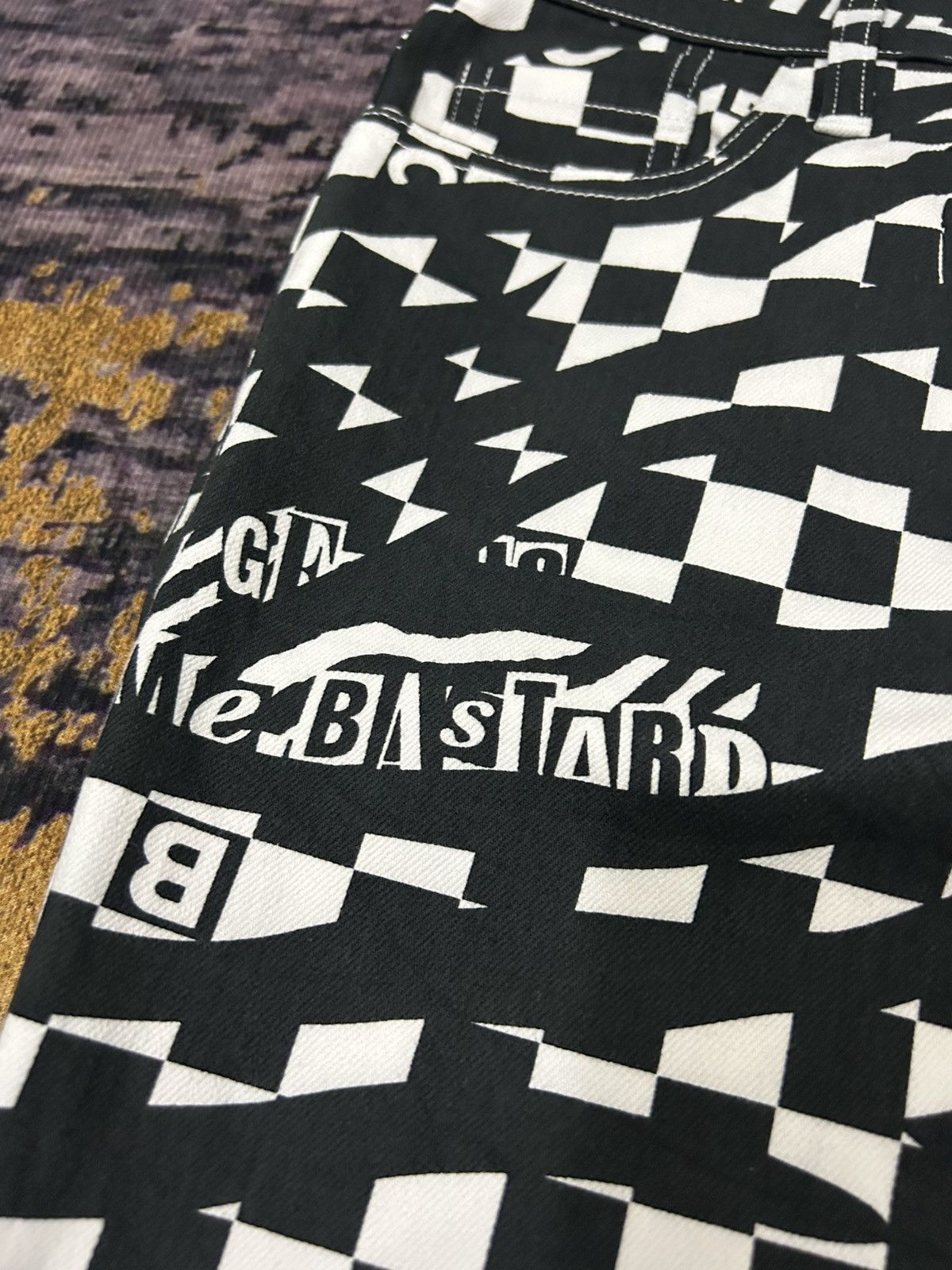 Hysteric Glamour Hysteric Glamour Me Bastard Checker Pants Size US 29 - 8 Thumbnail