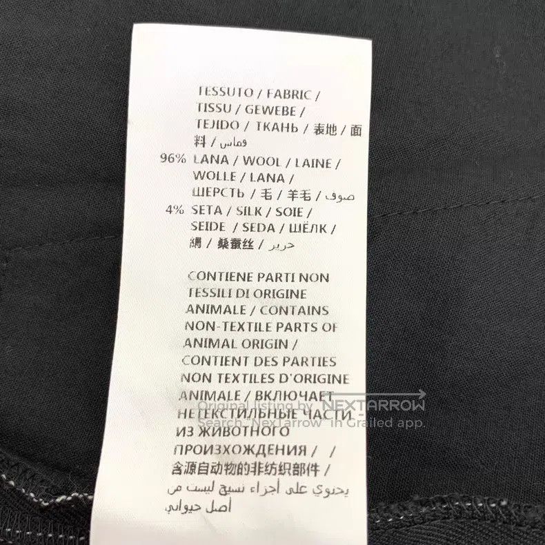 Gucci Gucci Black striped logo letter bullet screen wool casual Size 24" / US 00 / IT 34 - 8 Thumbnail