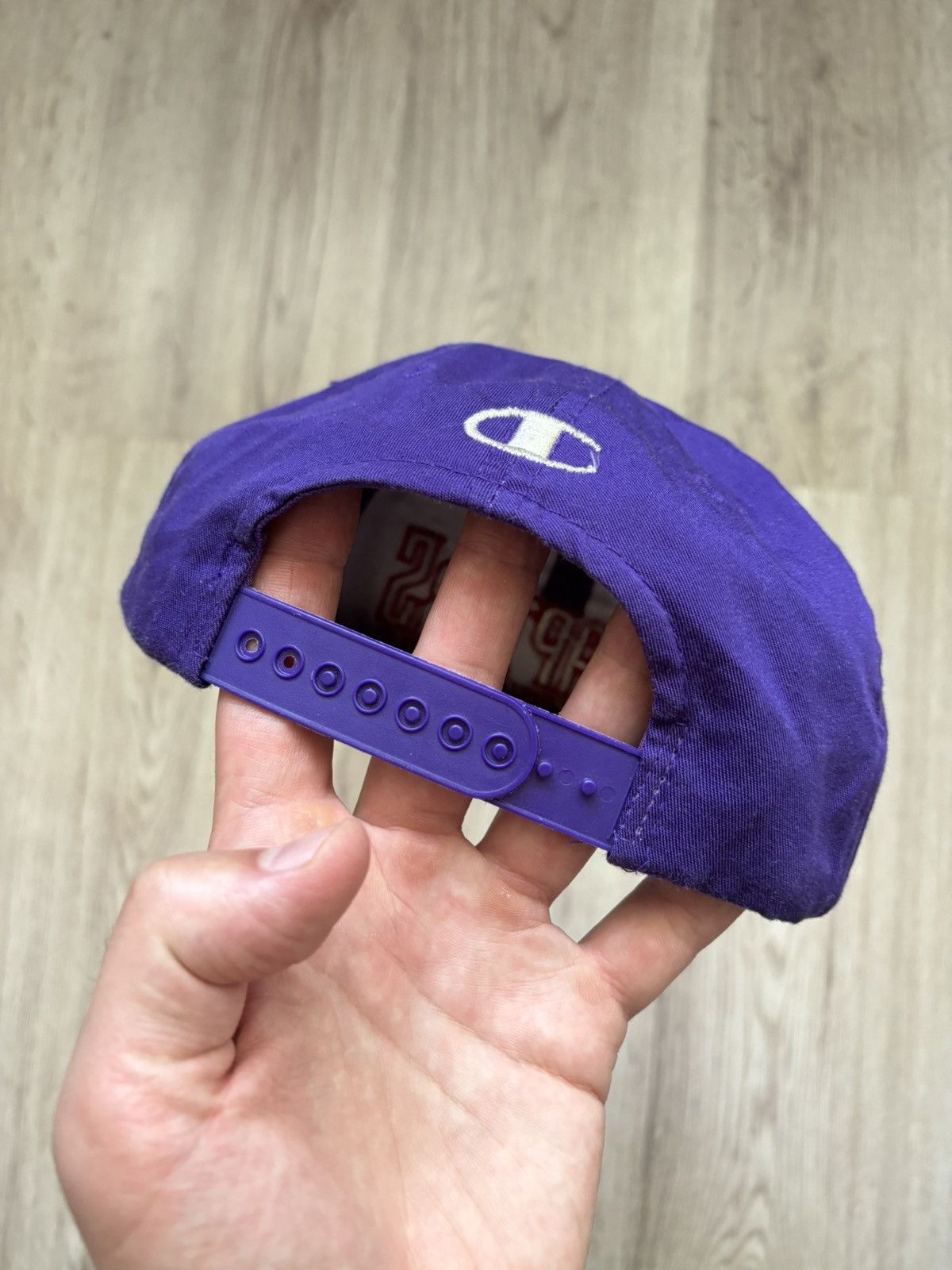 Champion vintage 1990s Toronto Raptors NBA Sports Vtg purlpe Size ONE SIZE - 4 Thumbnail