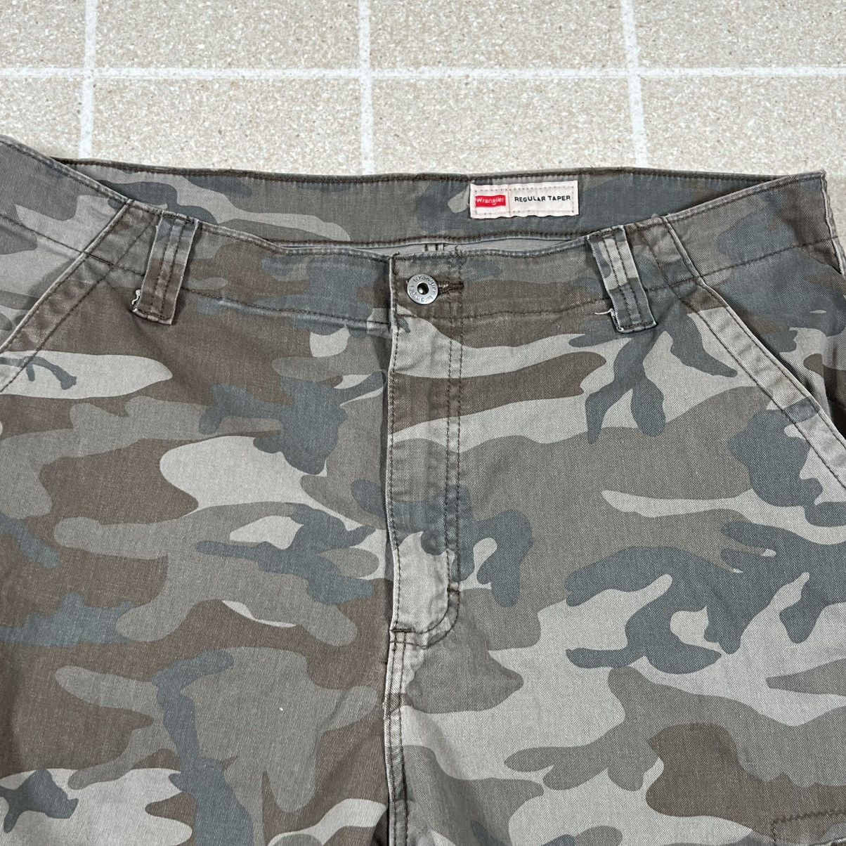 Wrangler Wrangler Pants Green Camo Cargo Regular Taper Hunting Size US 36 / EU 52 - 3 Thumbnail