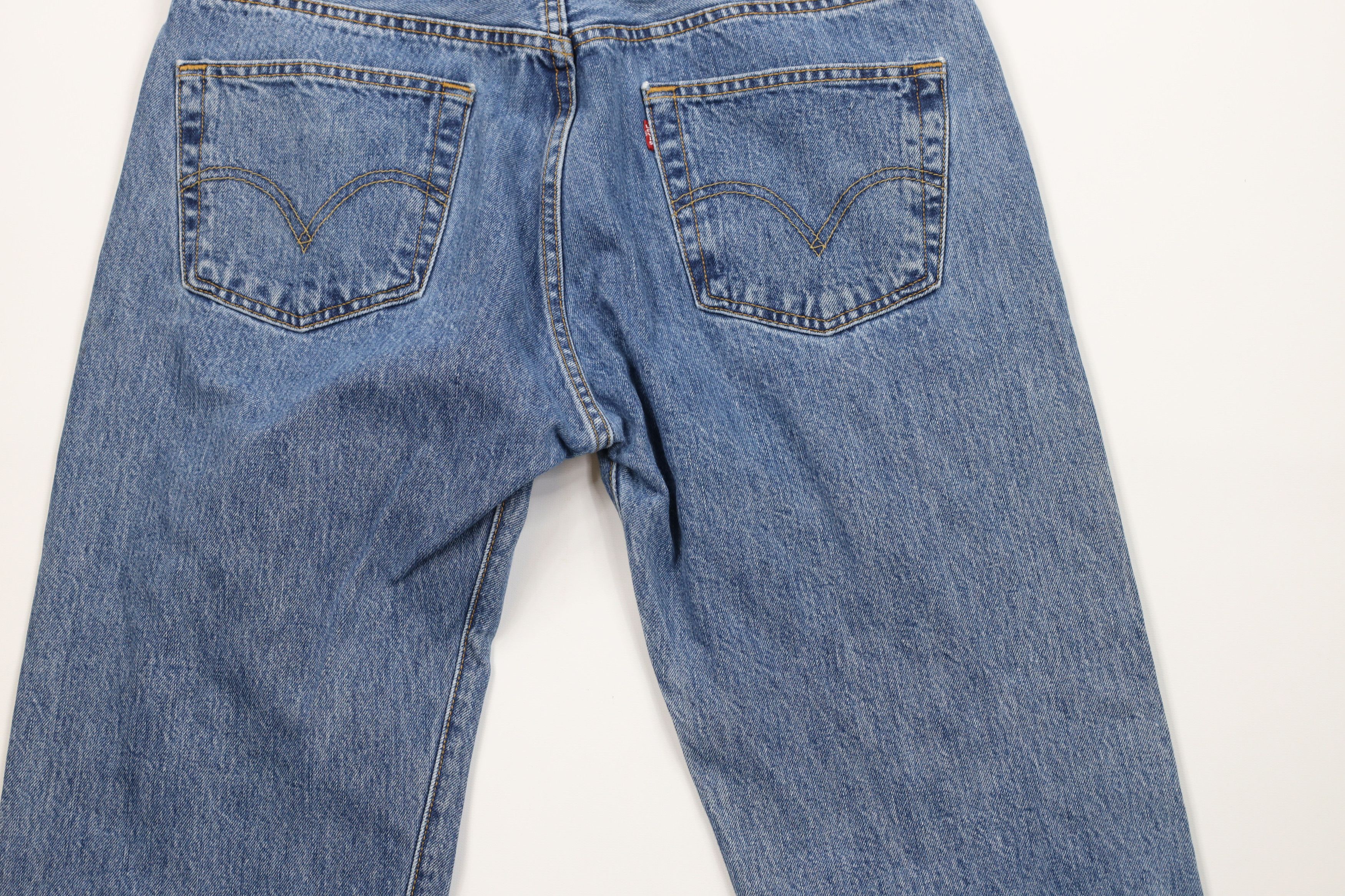 Levi's Vintage Y2K Levis 501xx Fly Original Straight Leg Jeans Size US 36 / EU 52 - 10 Thumbnail