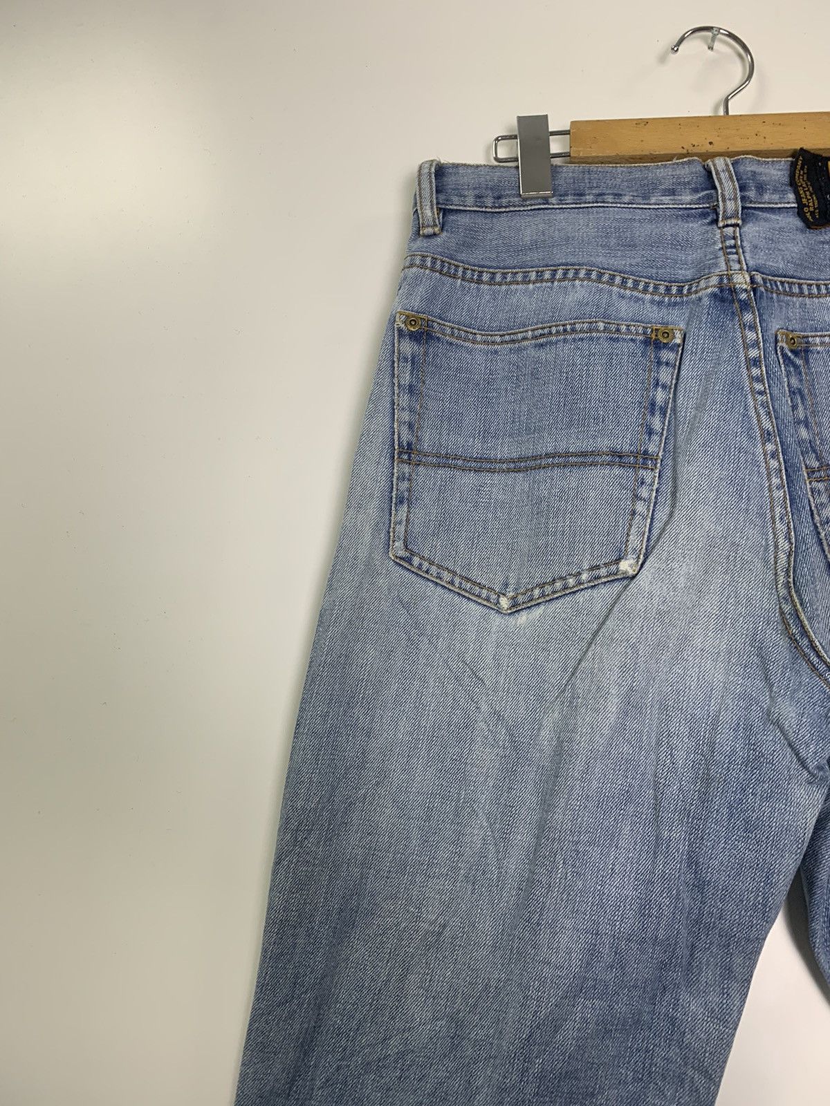 Vintage Vintage Polo RL distress jeans Size US 31 - 11 Thumbnail