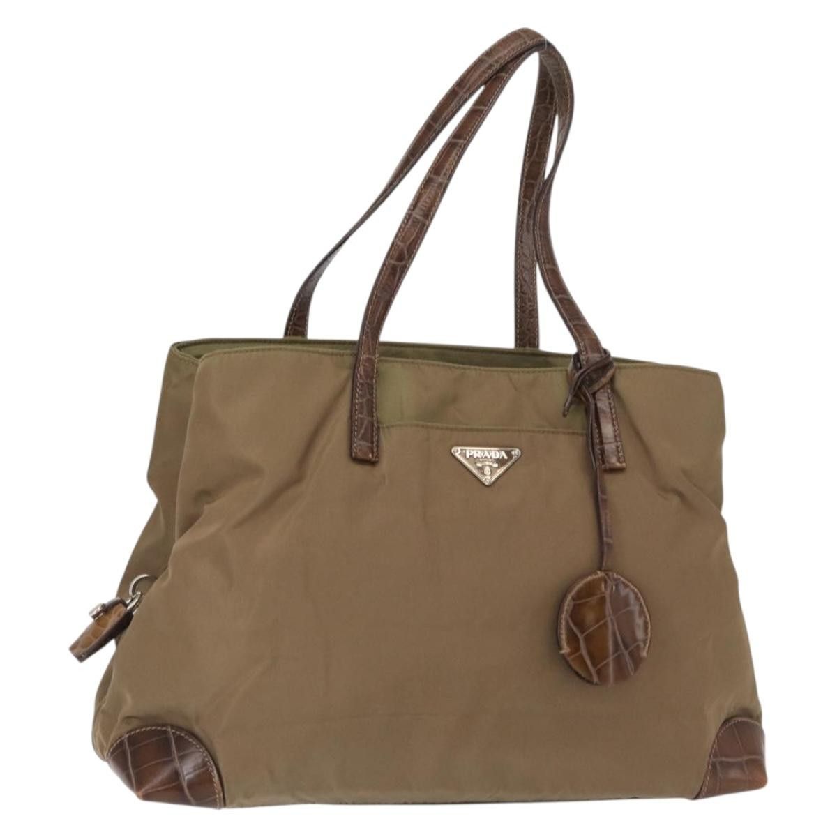Prada Prada Vintage Tote Tessuto Size ONE SIZE - 1 Thumbnail