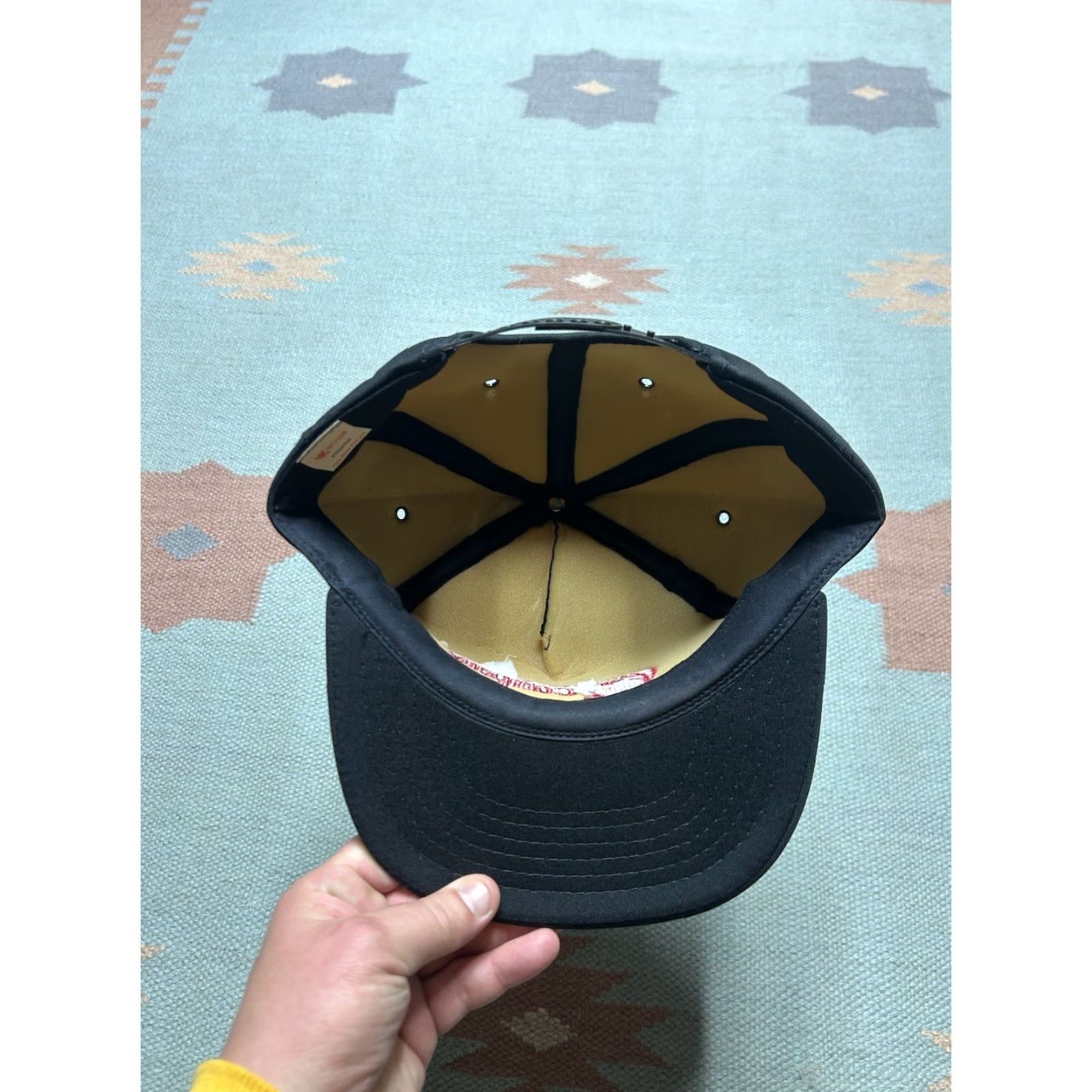 Vintage VINTAGE SnapBack hat cap con Agra Berger and company farm black red adjustable Mens Adjustable Black Size ONE SIZE - 5 Thumbnail