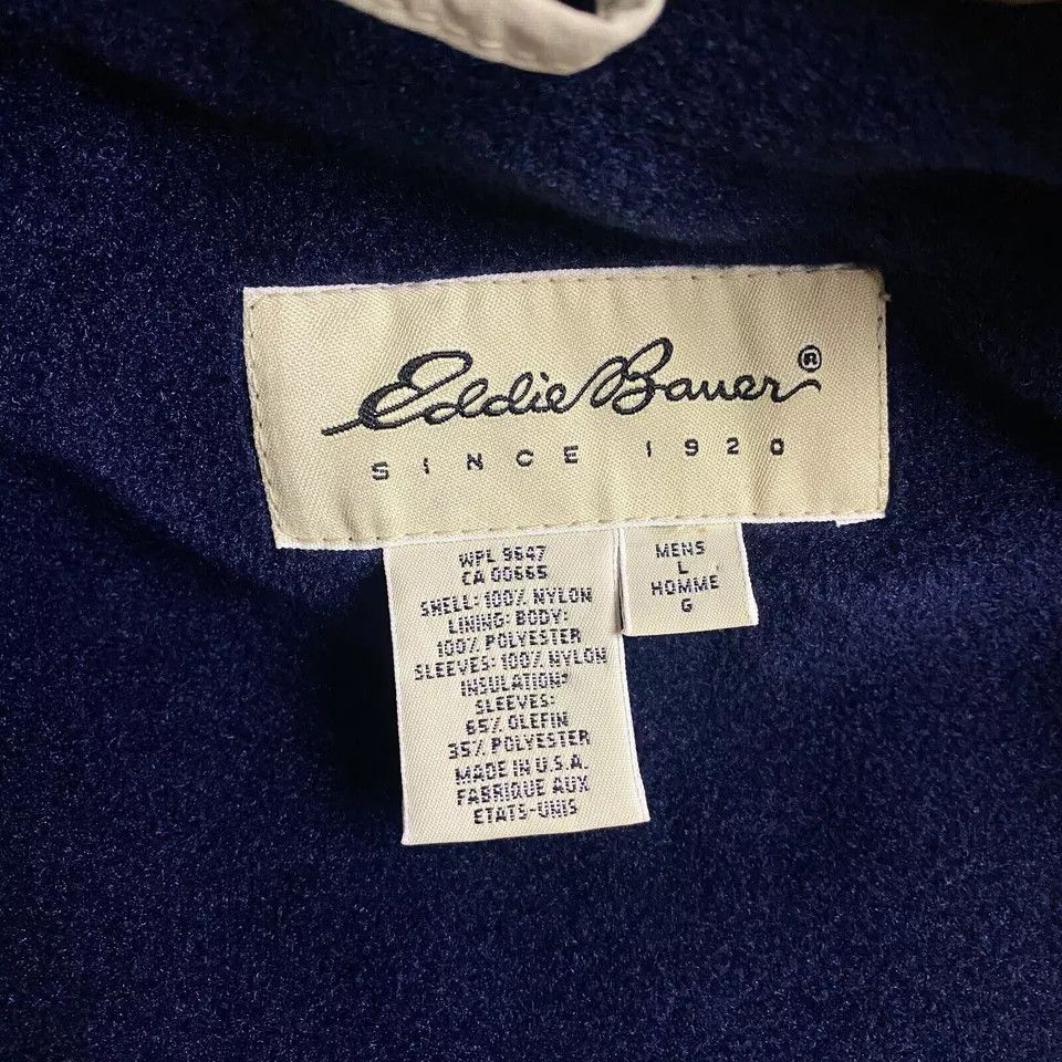 Eddie Bauer × Vintage Vintage Eddie Bauer Jacket Large Beige Parka Hooded Mens Size US L / EU 52-54 / 3 - 6 Thumbnail