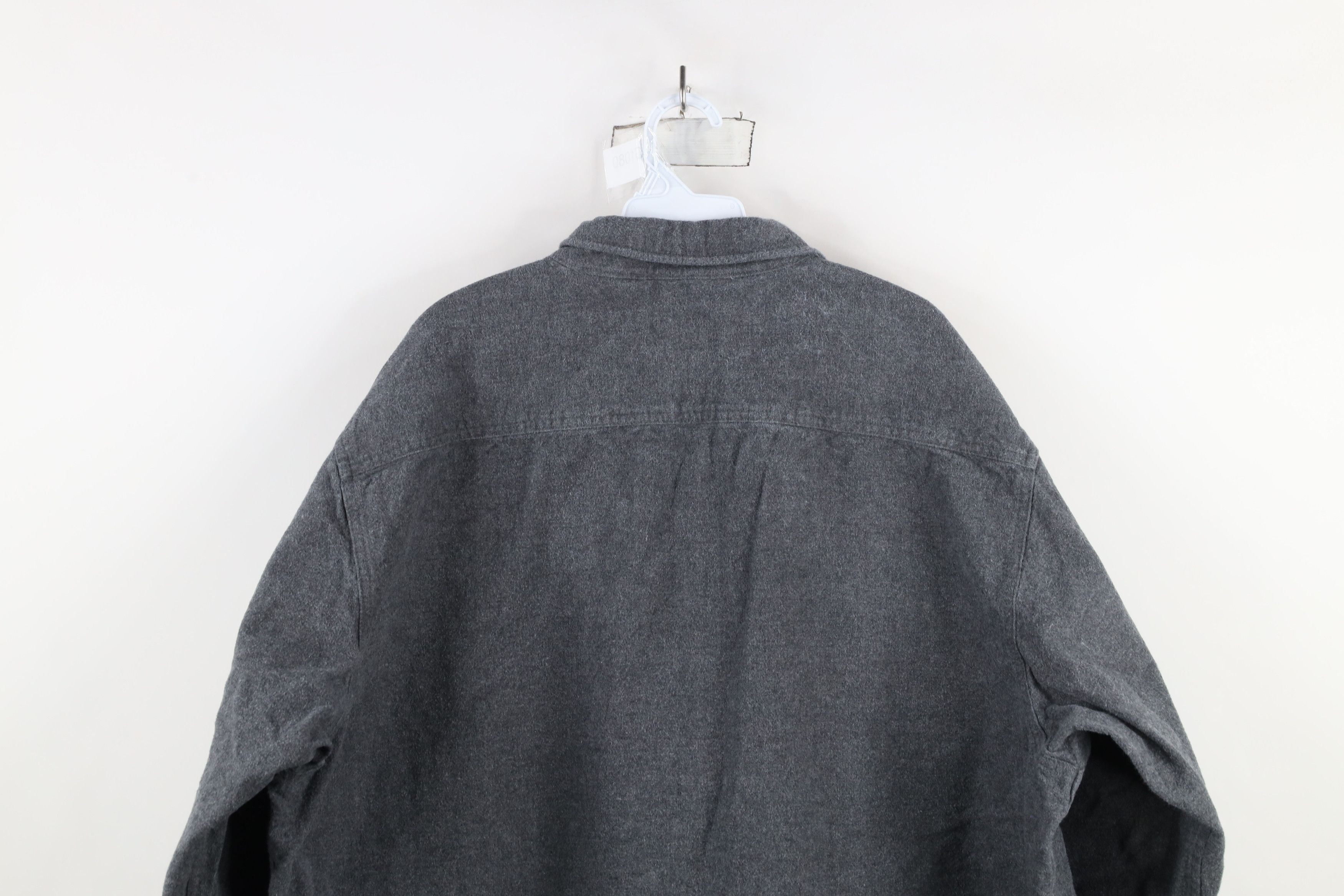 Vintage Vintage 90s Streetwear Heavyweight Cloth Button Shirt Size US XXL / EU 58 / 5 - 12 Thumbnail