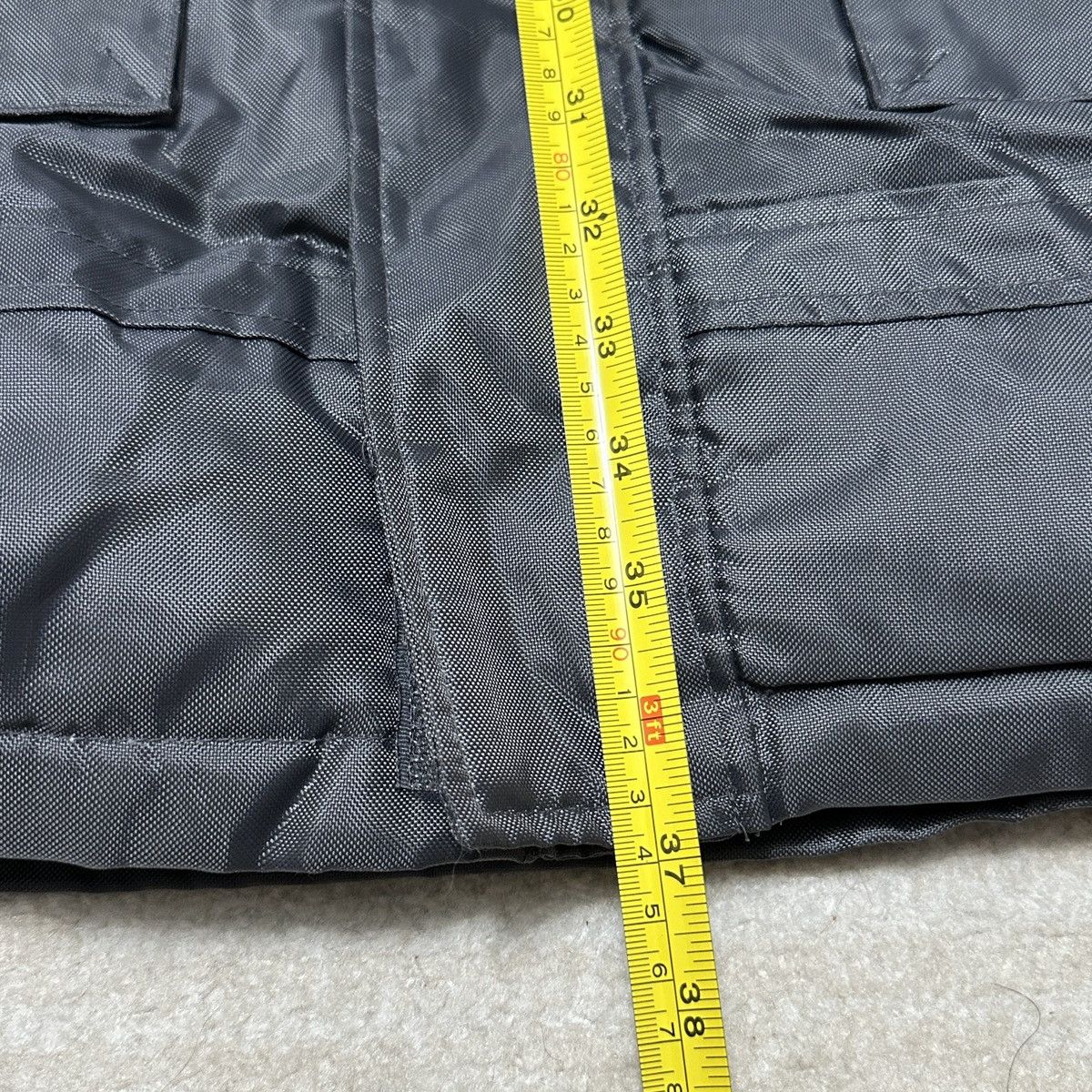 Fubu Vintage FUBU Grey Blue Down Puffer Jacket No Hood Size US L / EU 52-54 / 3 - 6 Thumbnail