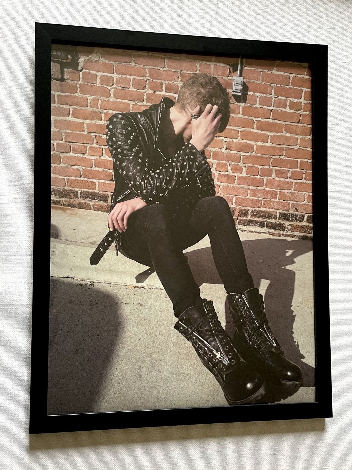 Chrome Hearts × Vintage Chrome Hearts close up photo 9x11 Framed poster Size ONE SIZE - 2 Thumbnail