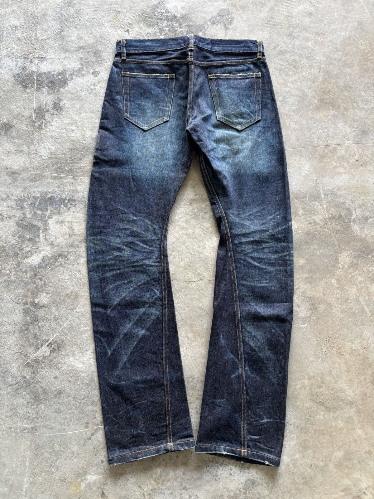 JACKROSE SICK TWIST JACK ROSE CURVE JEANS NEWSPAPER GALLIANO STYLE Size US 31 - 13 Thumbnail