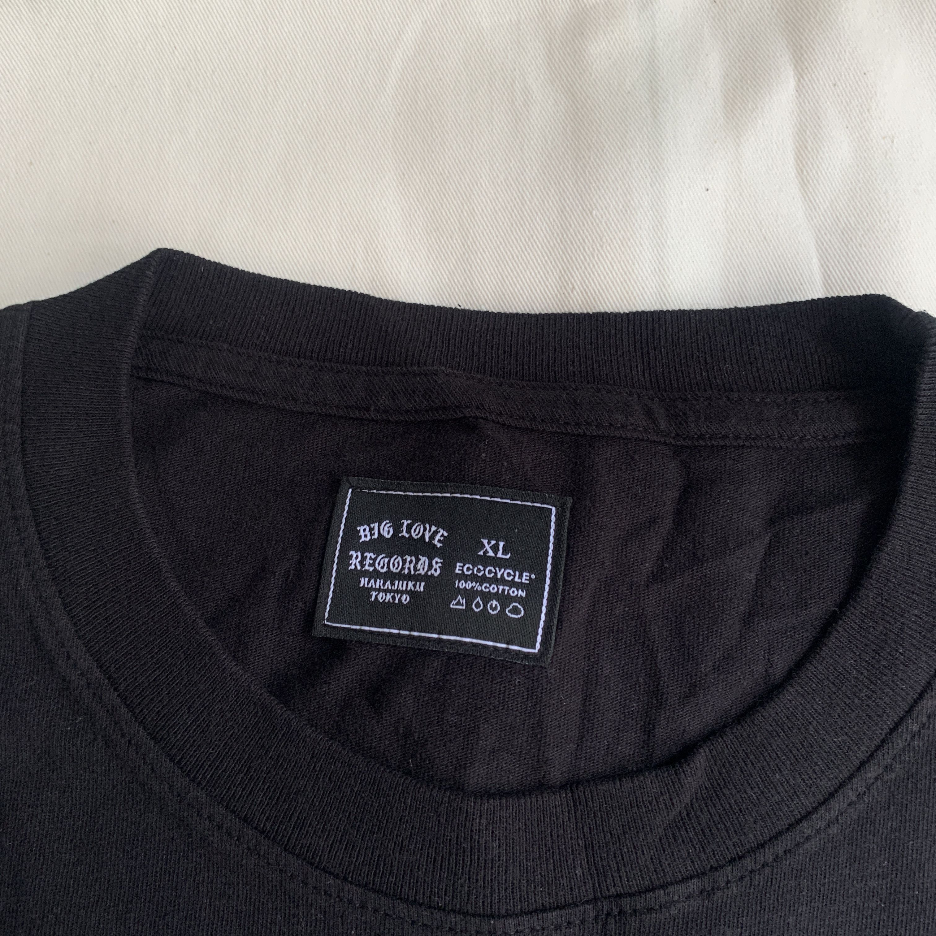 Japanese Brand Big Love Records Classic Logo Tshirt Size US XL / EU 56 / 4 - 4 Thumbnail