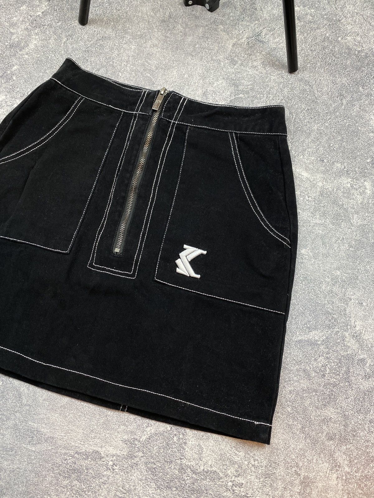 Karl Kani × Vintage Karl Kani Mini Skirt Size 30" / US 8 / IT 44 - 3 Thumbnail