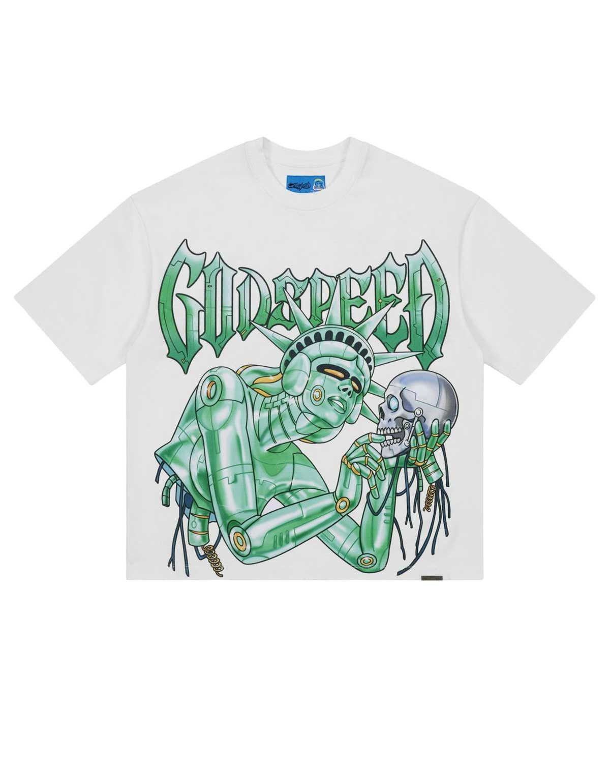 Godspeed Freedoms Protocol Tee White Size US L / EU 52-54 / 3 - 1 Thumbnail