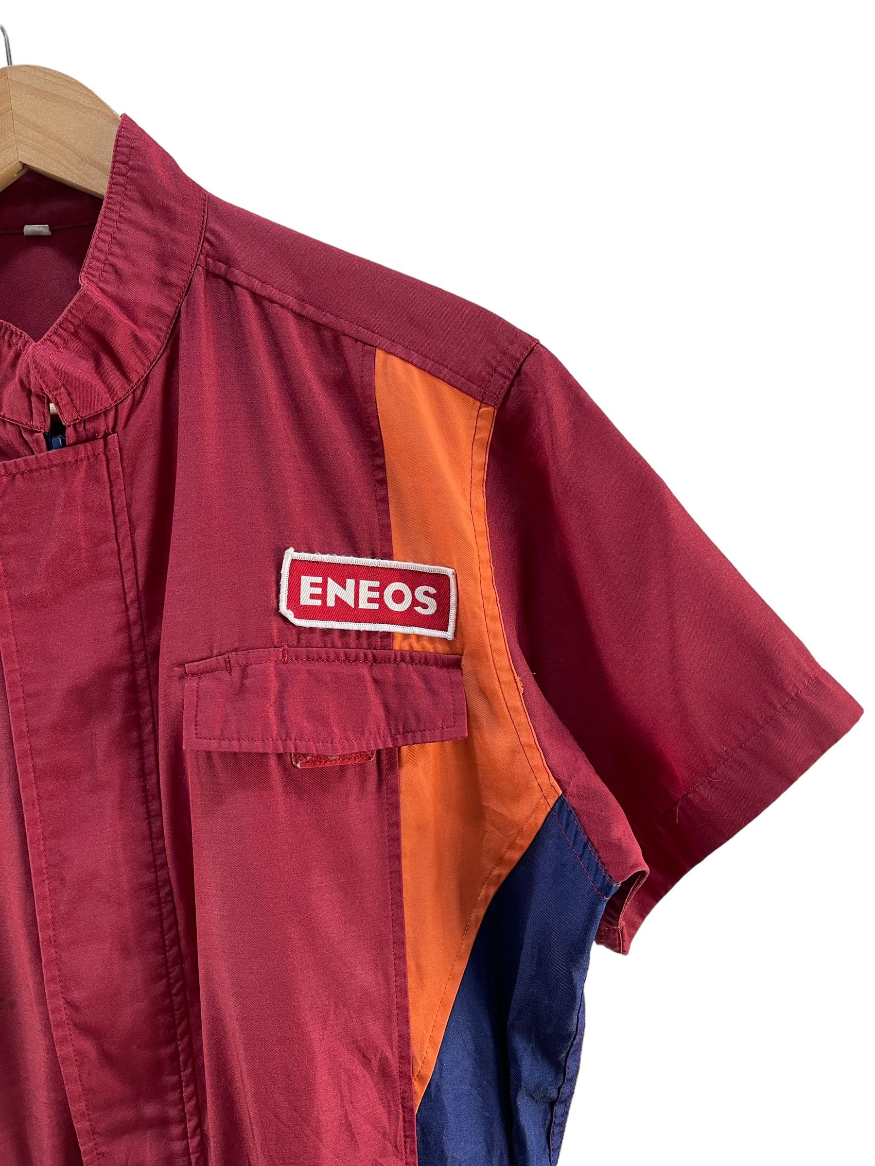 Japanese Brand Vintage 90s Eneos Overall Racing Team Size US 32 / EU 48 - 10 Thumbnail