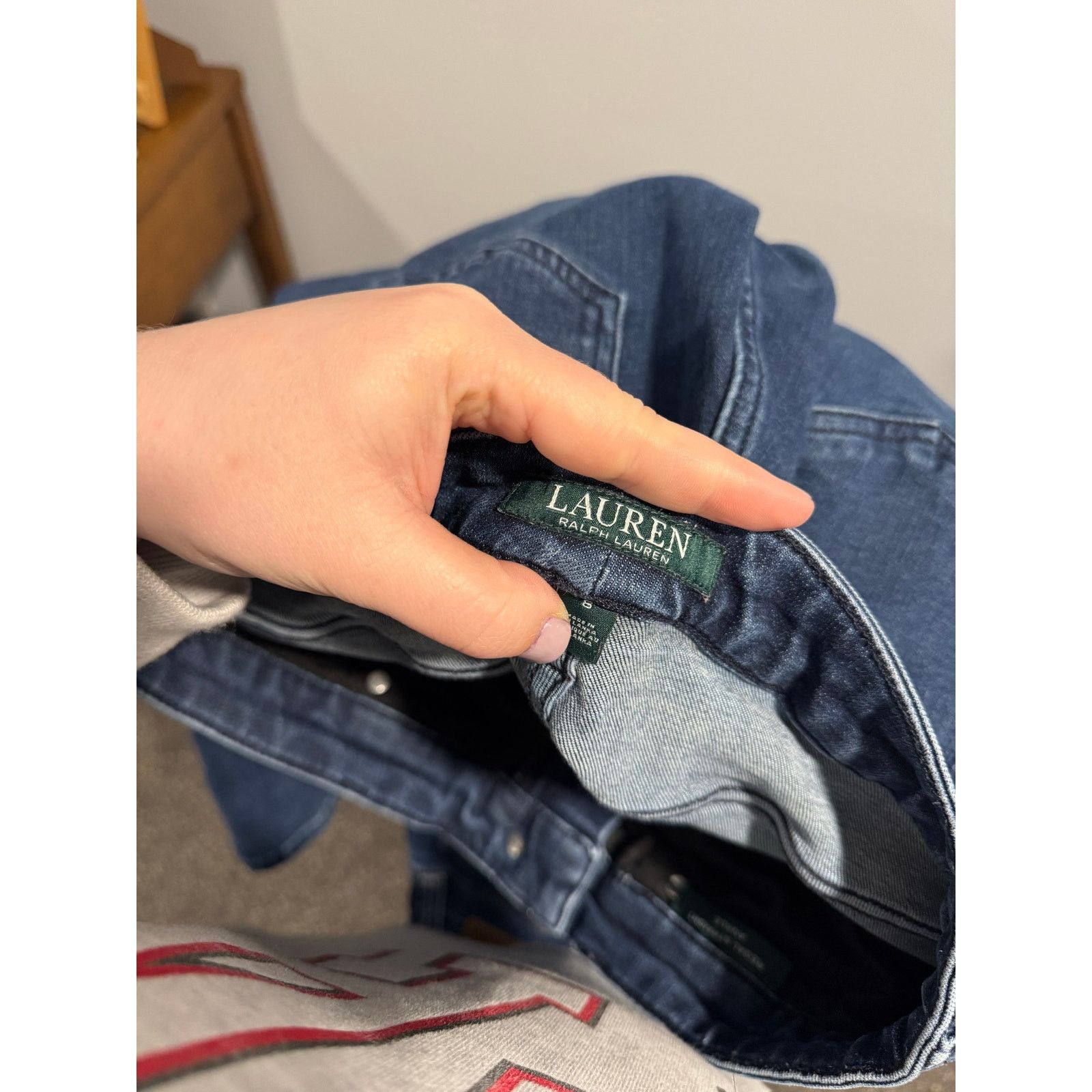 Ralph Lauren Ralph Lauren Regal Straight Ankle Womens Jeans Size 8 Size 30" / US 8 / IT 44 - 4 Thumbnail